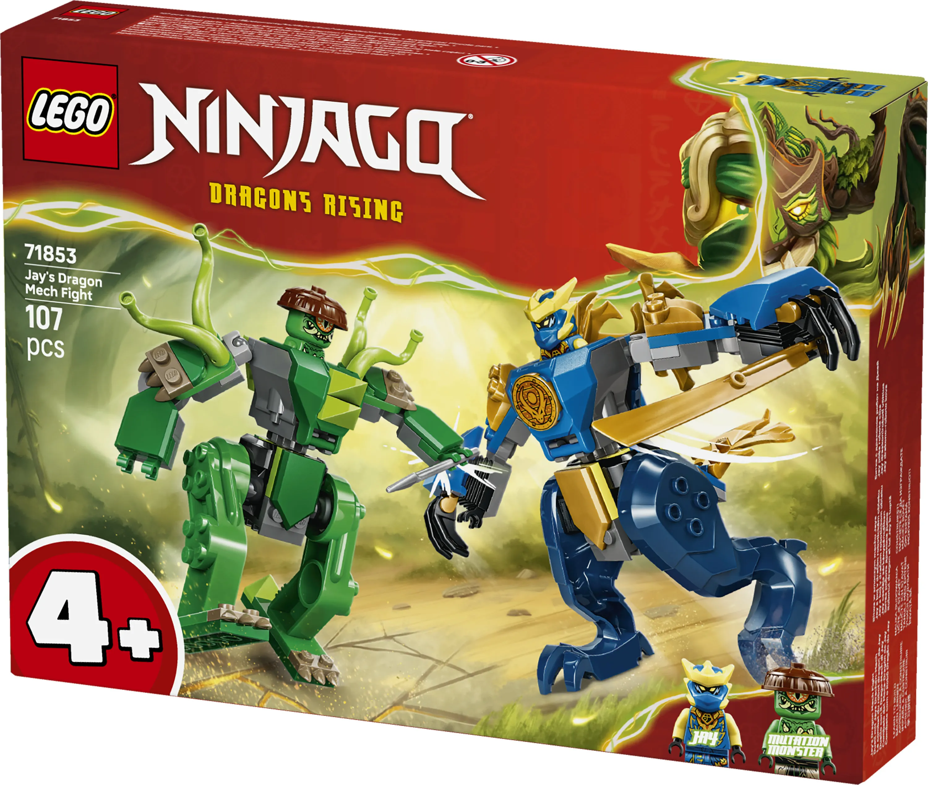 LEGO NINJAGO Jays drakrobotstrid 71853