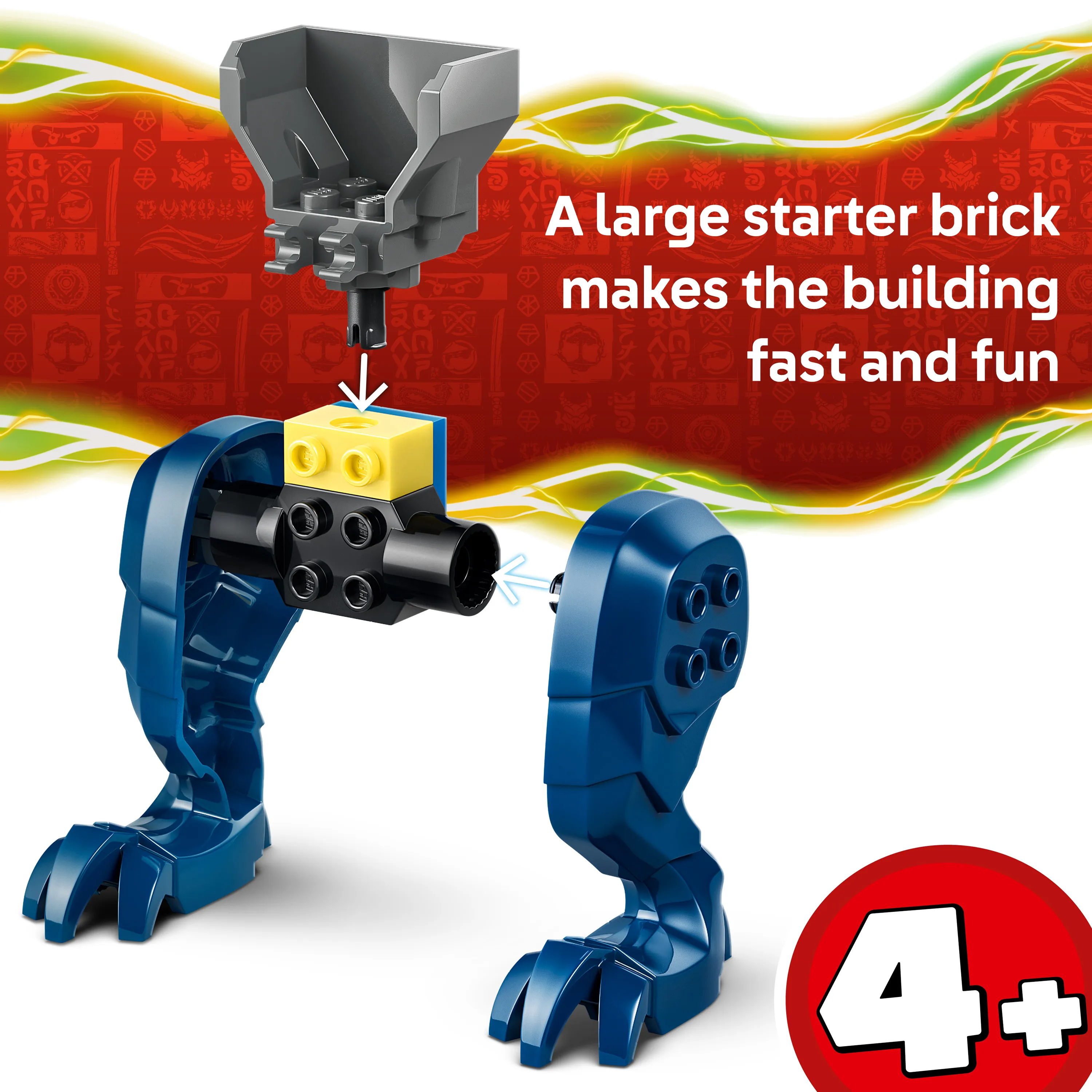 LEGO NINJAGO Jays drakrobotstrid 71853