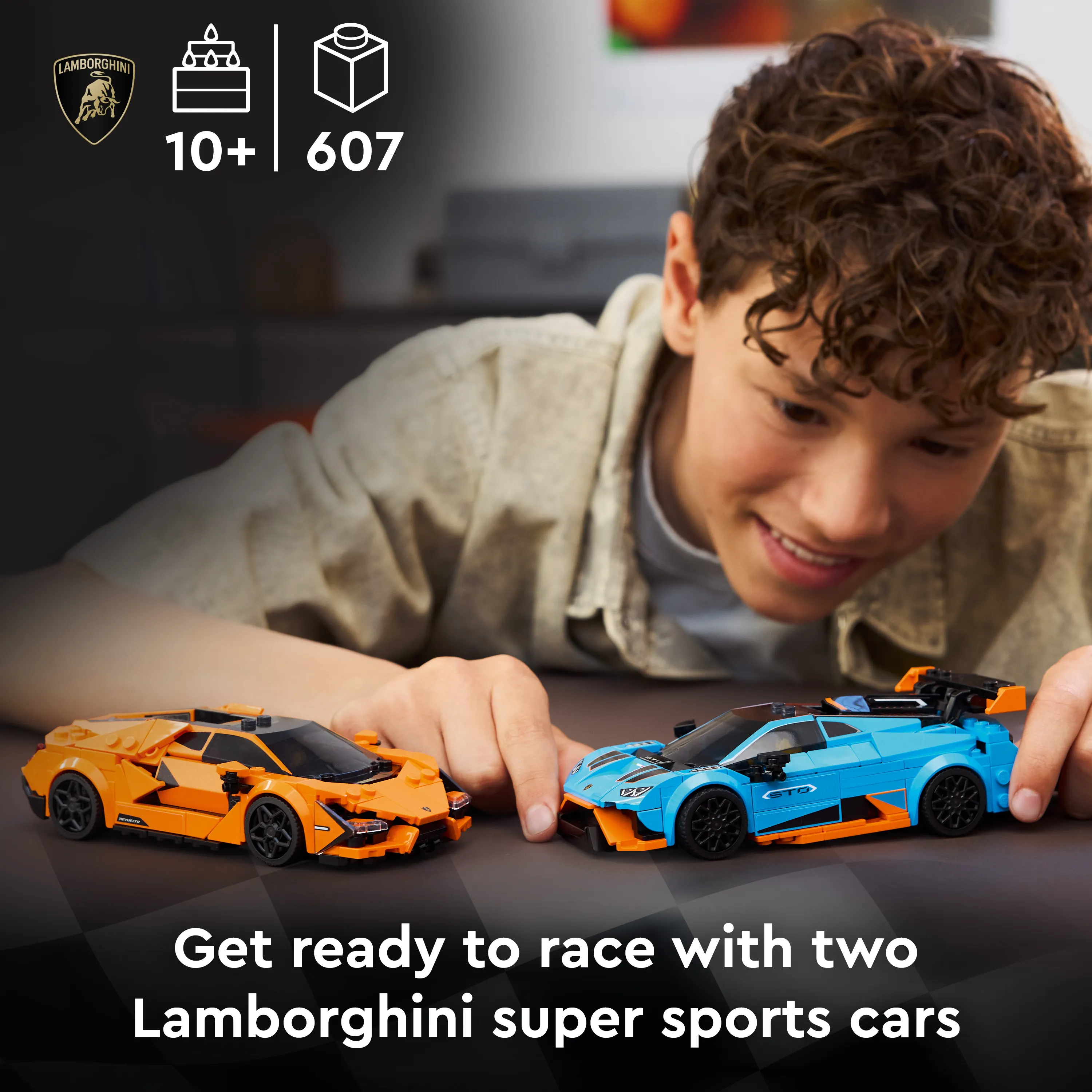 LEGO Speed Champions Lamborghini Revuelto ja Hurac&aacute;n STO 77238