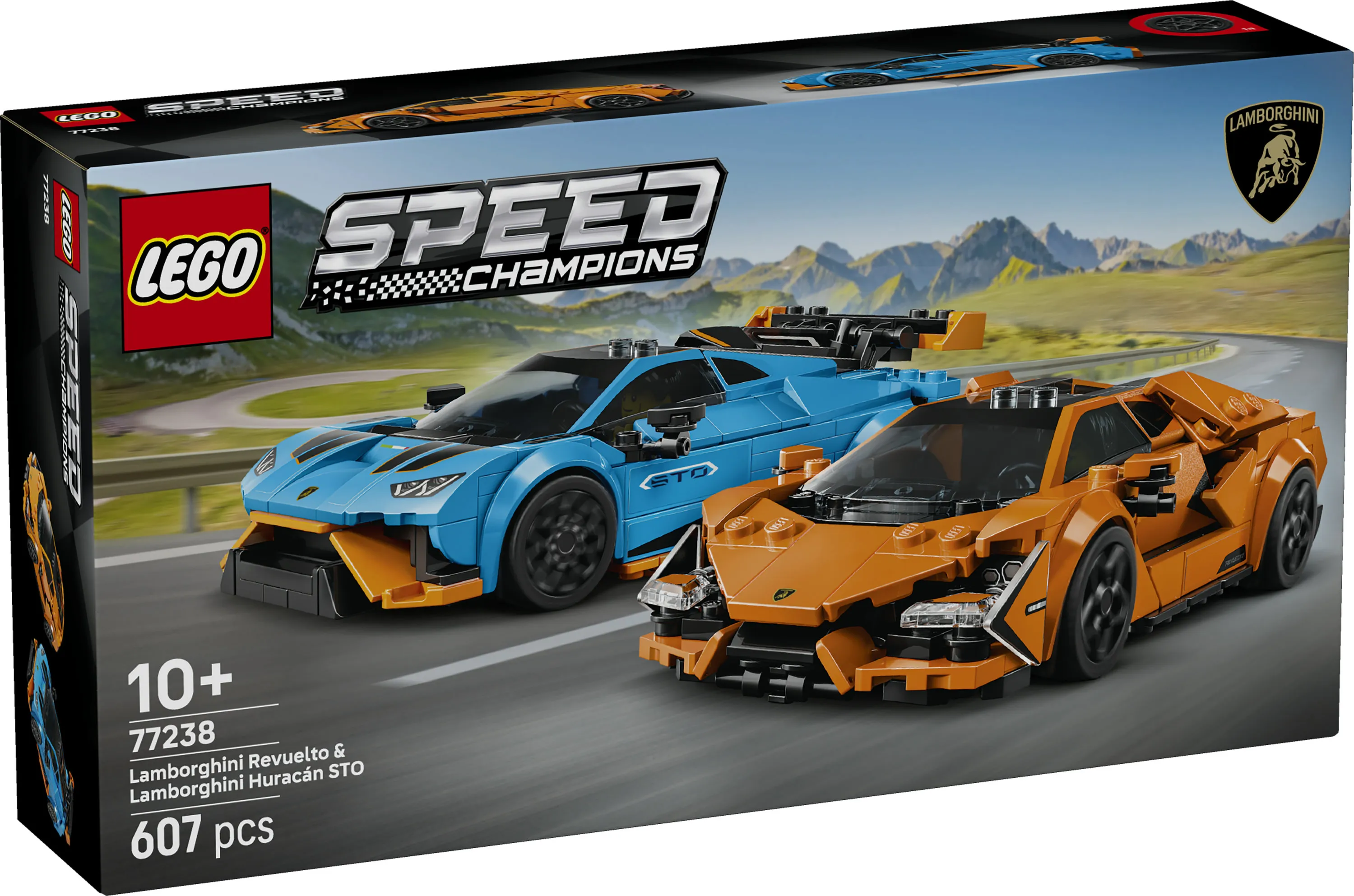 LEGO Speed Champions Lamborghini Revuelto ja Hurac&aacute;n STO 77238
