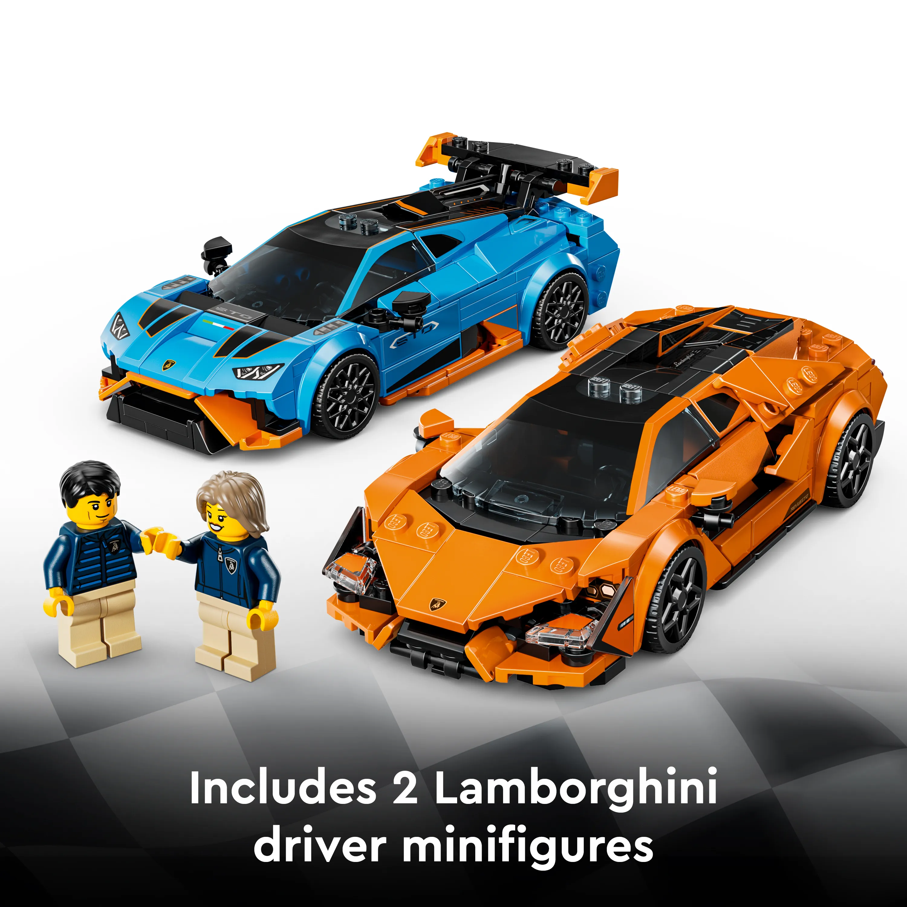 LEGO Speed Champions Lamborghini Revuelto ja Hurac&aacute;n STO 77238