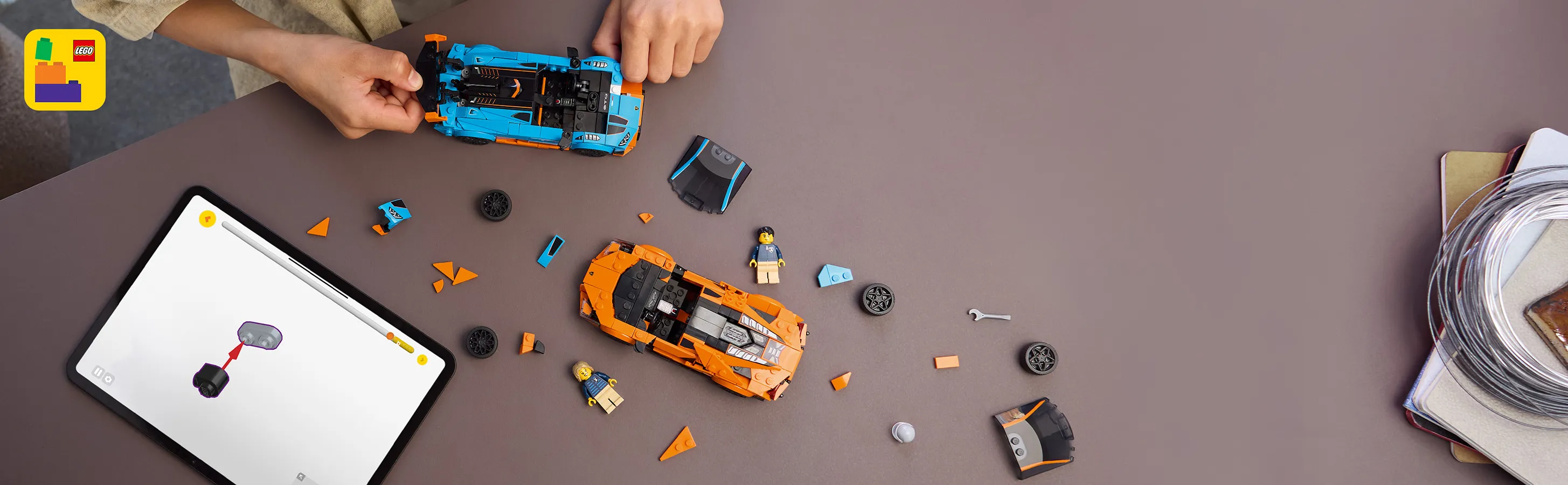 LEGO Speed Champions Lamborghini Revuelto ja Hurac&aacute;n STO 77238