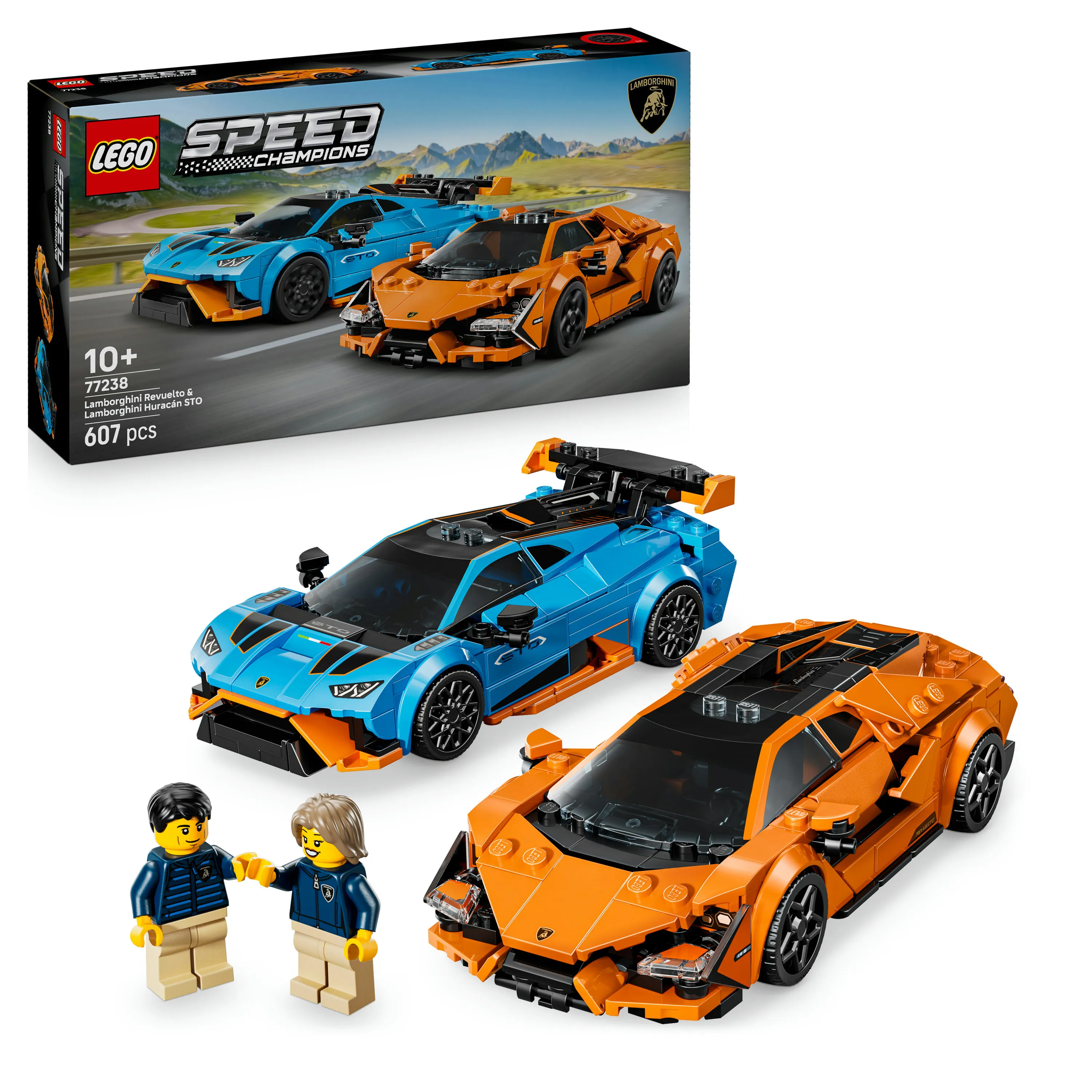 LEGO Speed Champions Lamborghini Revuelto ja Hurac&aacute;n STO 77238