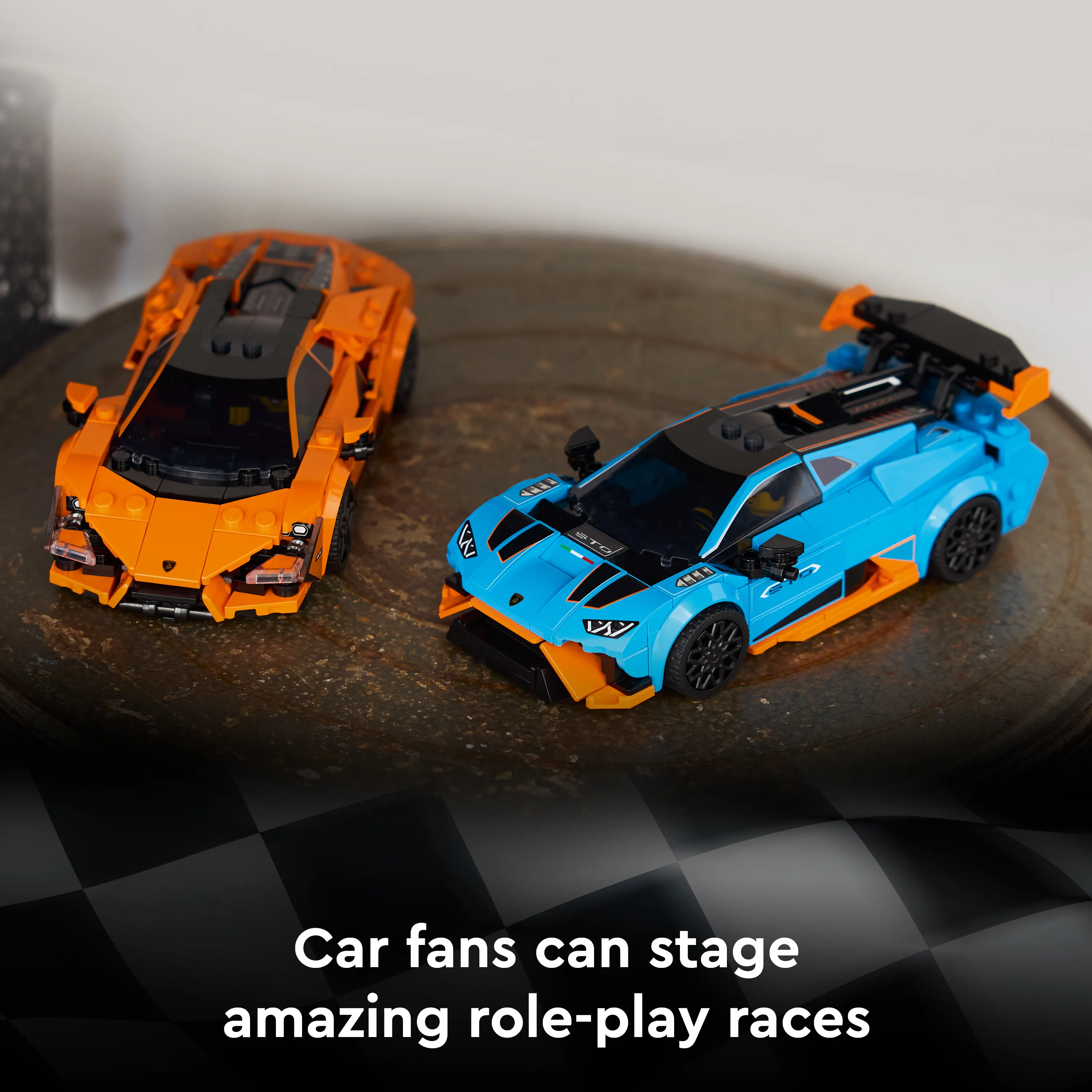 LEGO Speed Champions Lamborghini Revuelto ja Hurac&aacute;n STO 77238