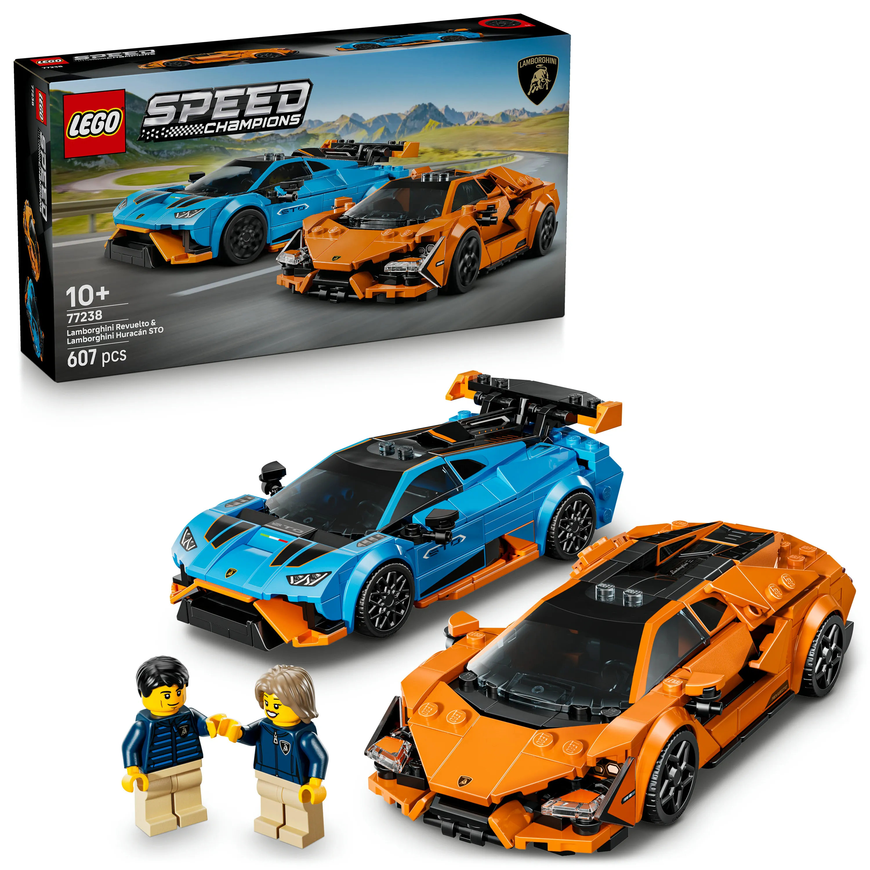 LEGO Speed Champions Lamborghini Revuelto ja Hurac&aacute;n STO 77238