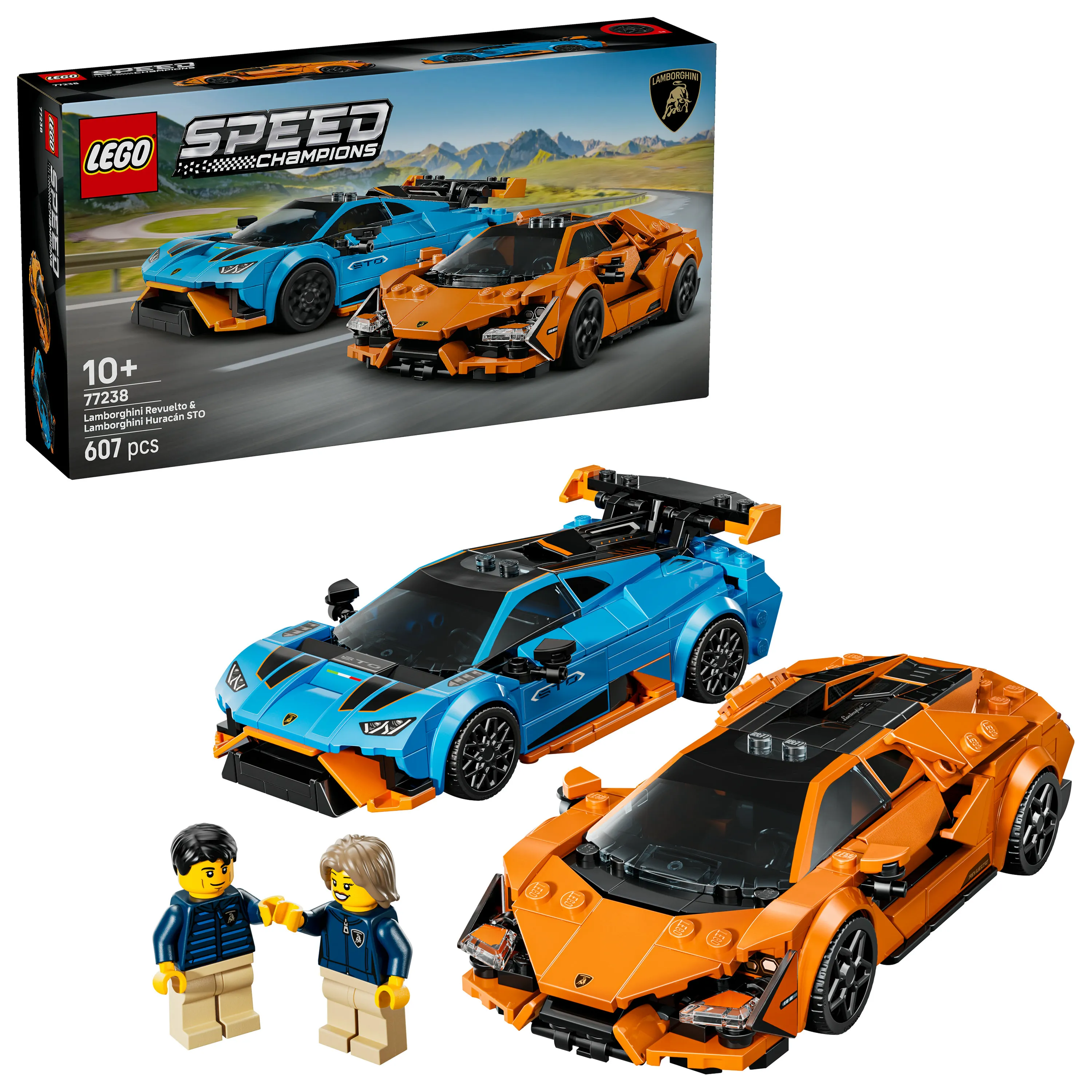 LEGO Speed Champions Lamborghini Revuelto ja Hurac&aacute;n STO 77238