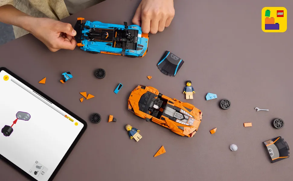 LEGO Speed Champions Lamborghini Revuelto ja Hurac&aacute;n STO 77238