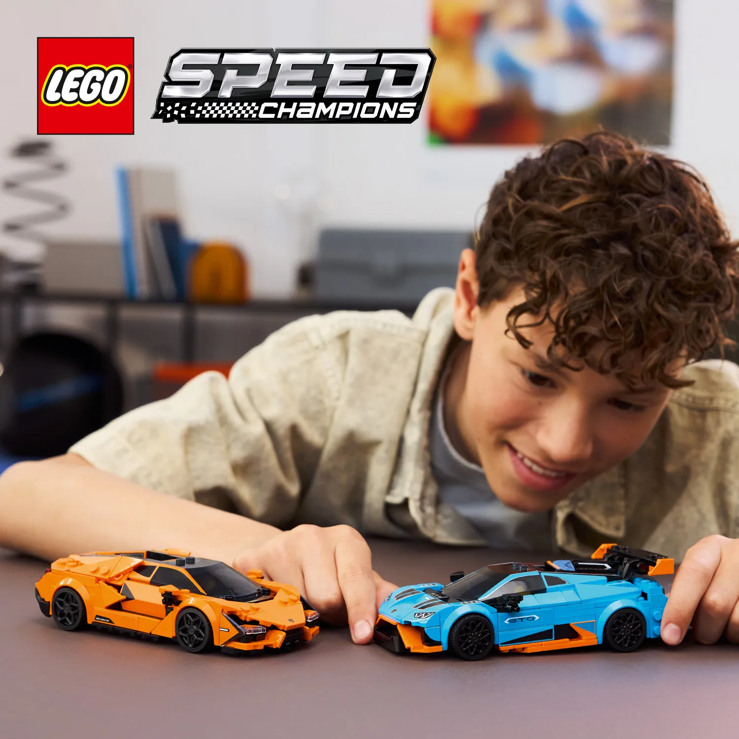 LEGO Speed Champions Lamborghini Revuelto ja Hurac&aacute;n STO 77238