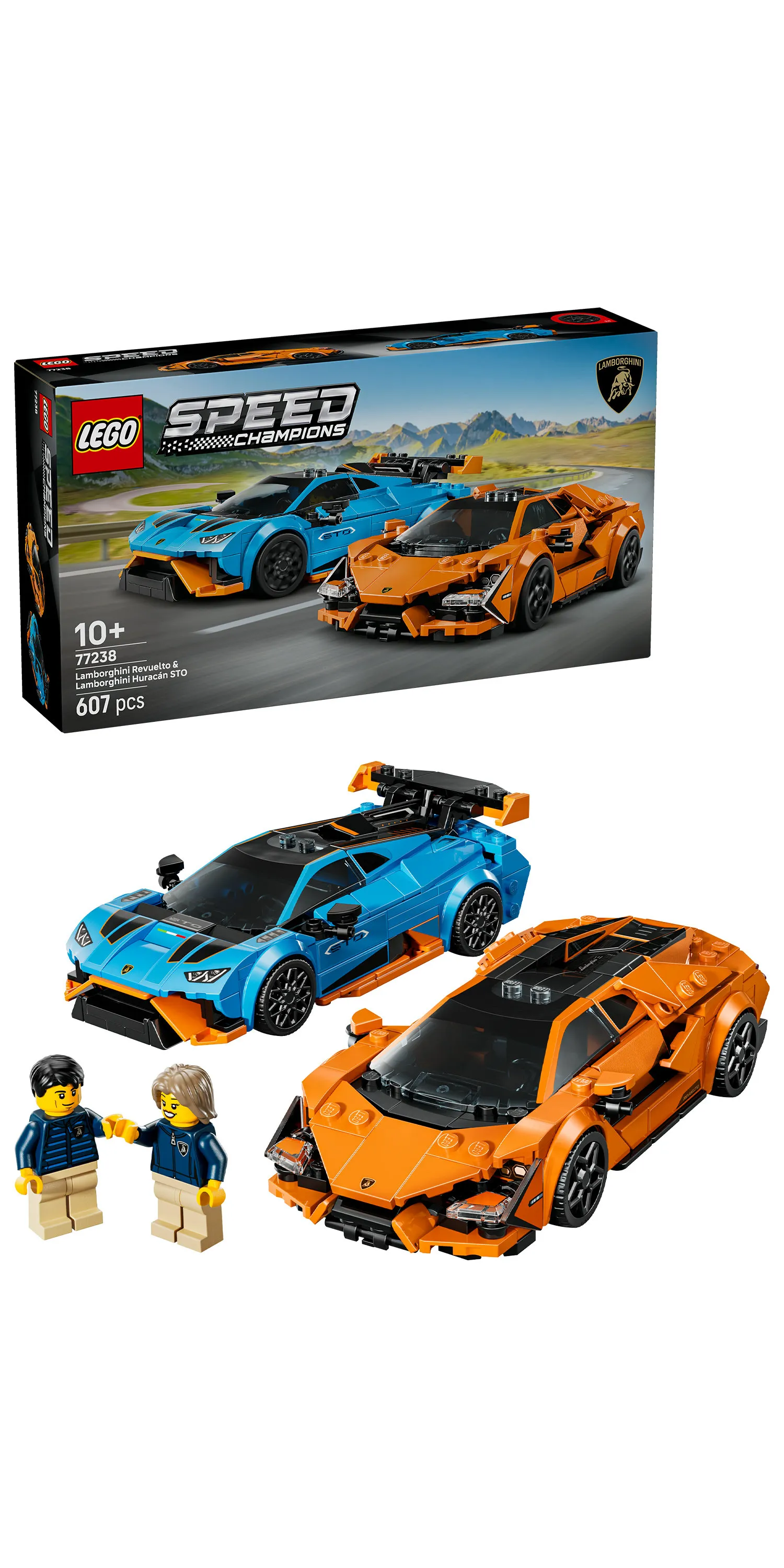 LEGO Speed Champions Lamborghini Revuelto ja Hurac&aacute;n STO 77238