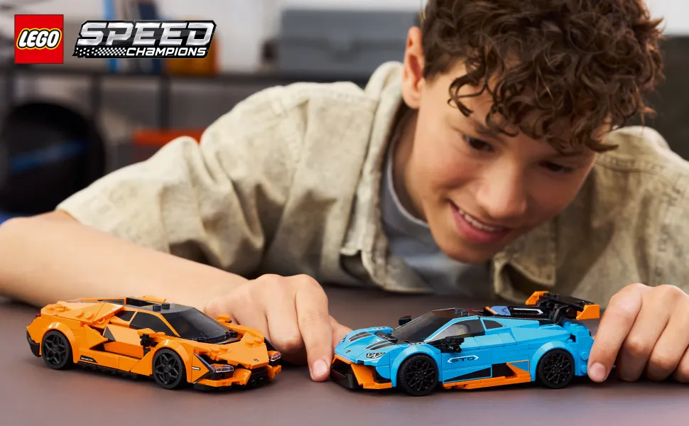 LEGO Speed Champions Lamborghini Revuelto ja Hurac&aacute;n STO 77238