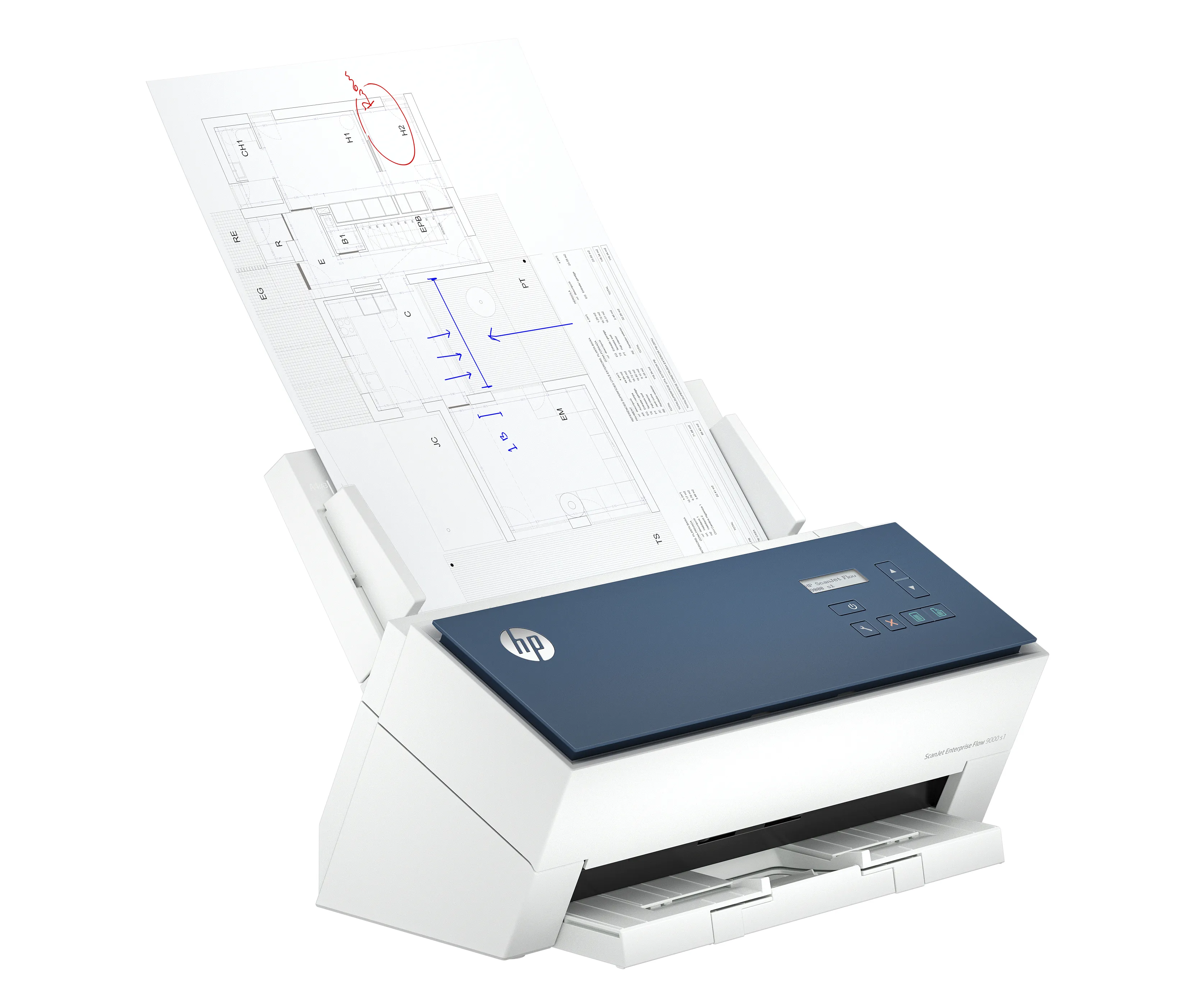 HP ScanJet Ent Flow 9000 s1 -skanneri