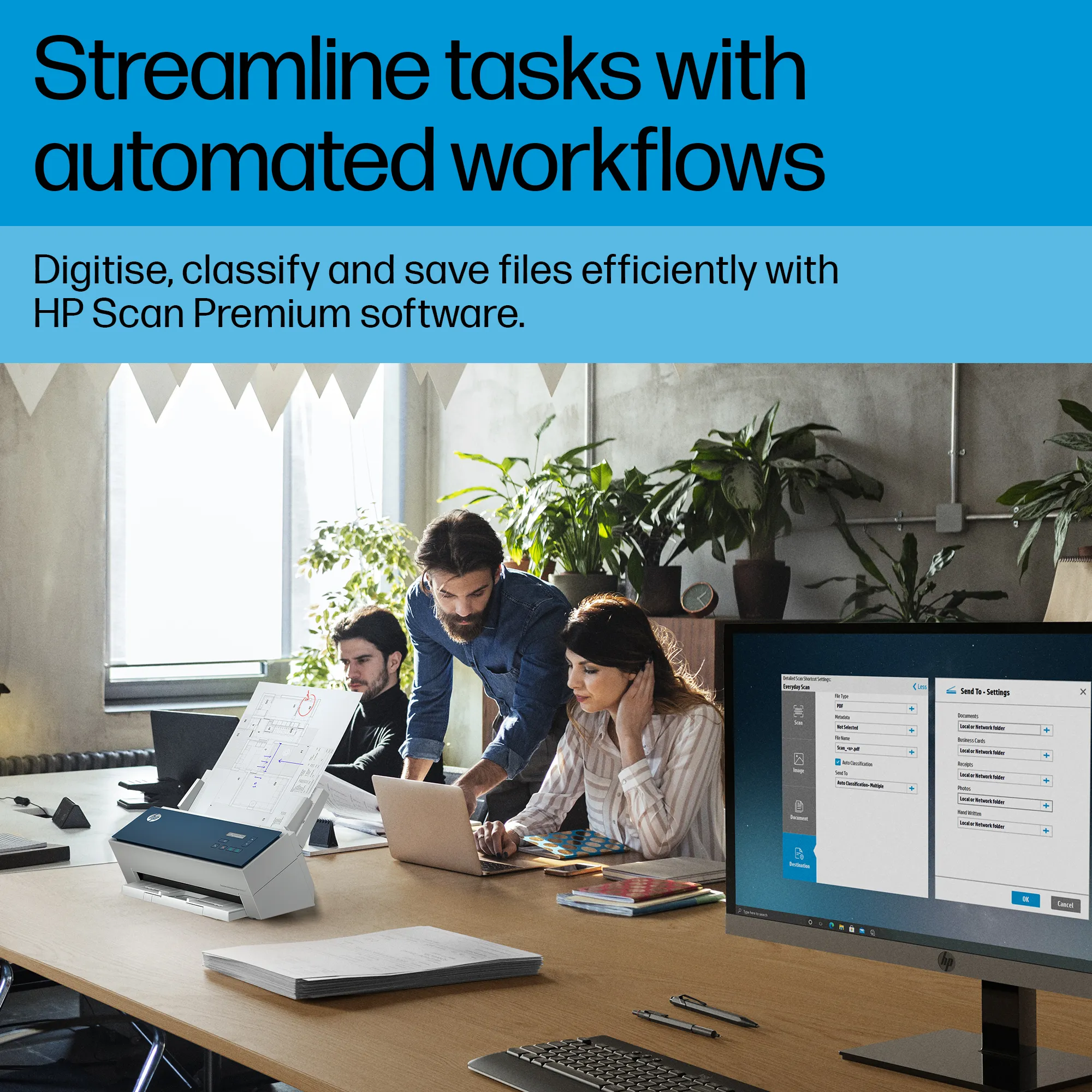 HP ScanJet Ent Flow 9000 s1 -skanneri