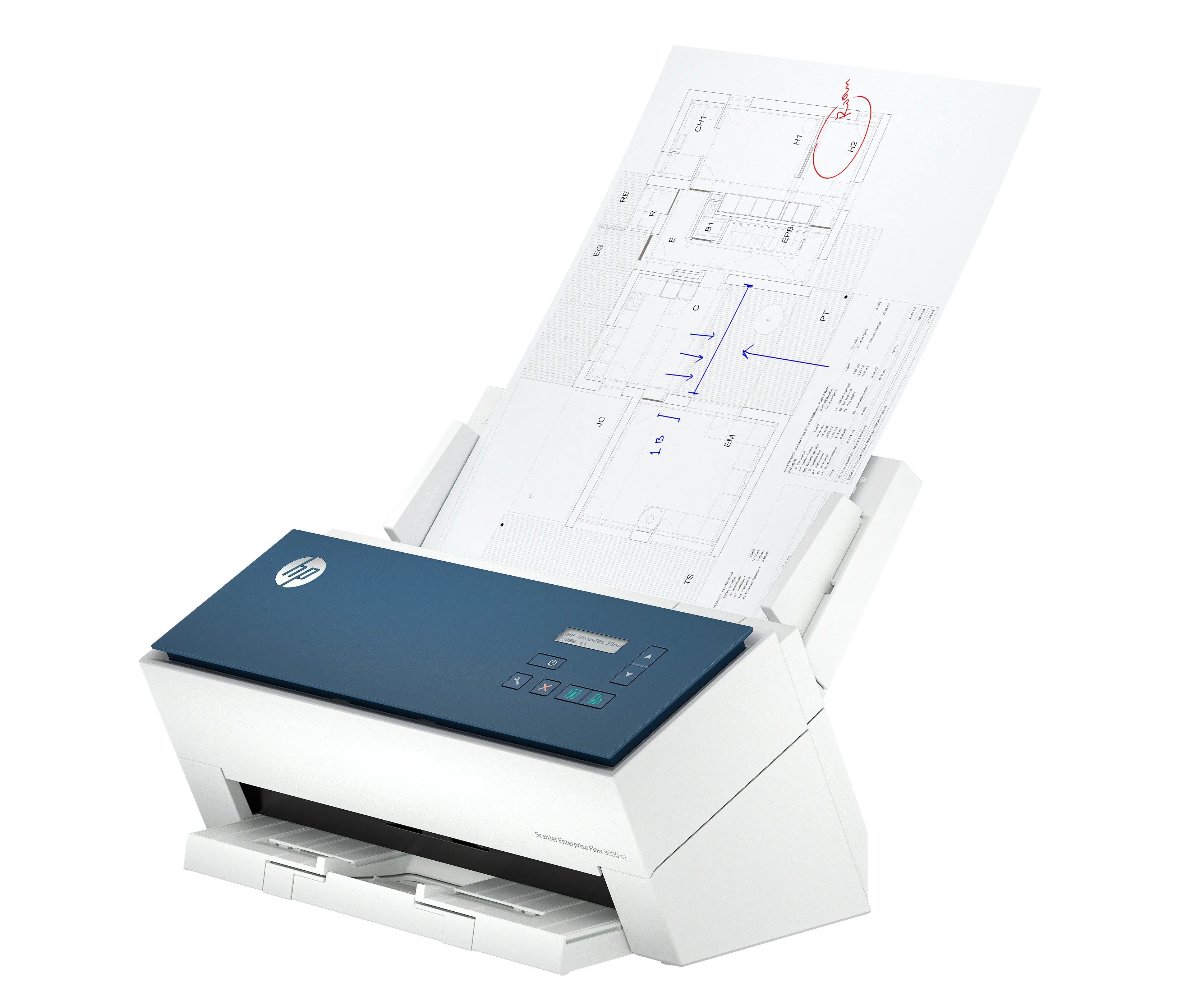 HP ScanJet Ent Flow 9000 s1 - scanner