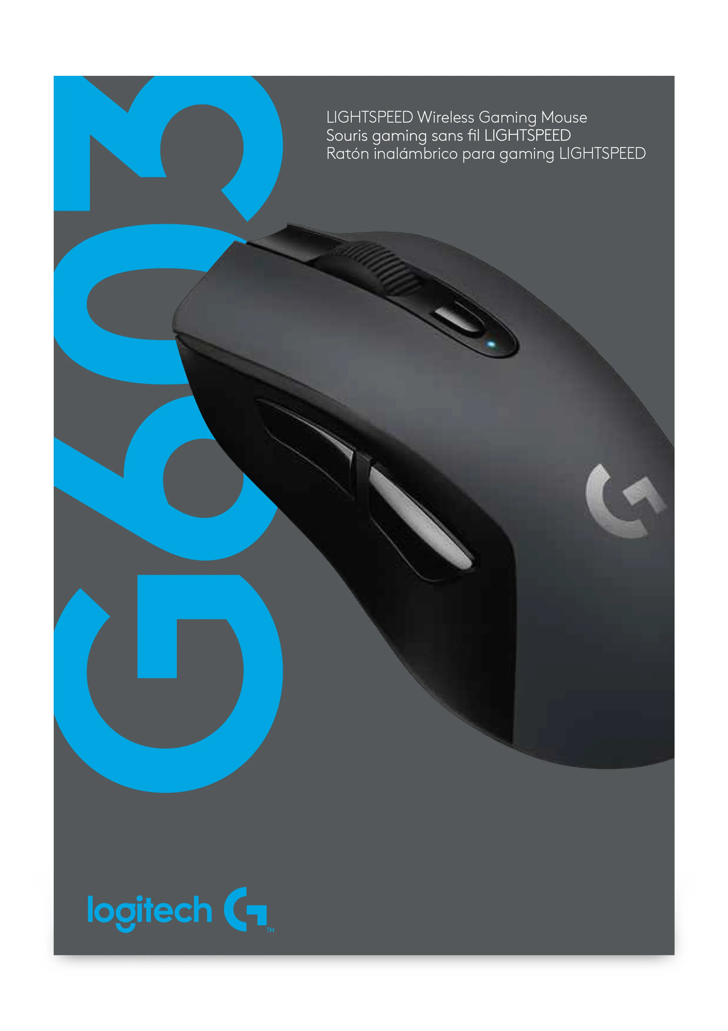 Logitech G603 LIGHTSPEED Wireless Gaming Mouse, Black