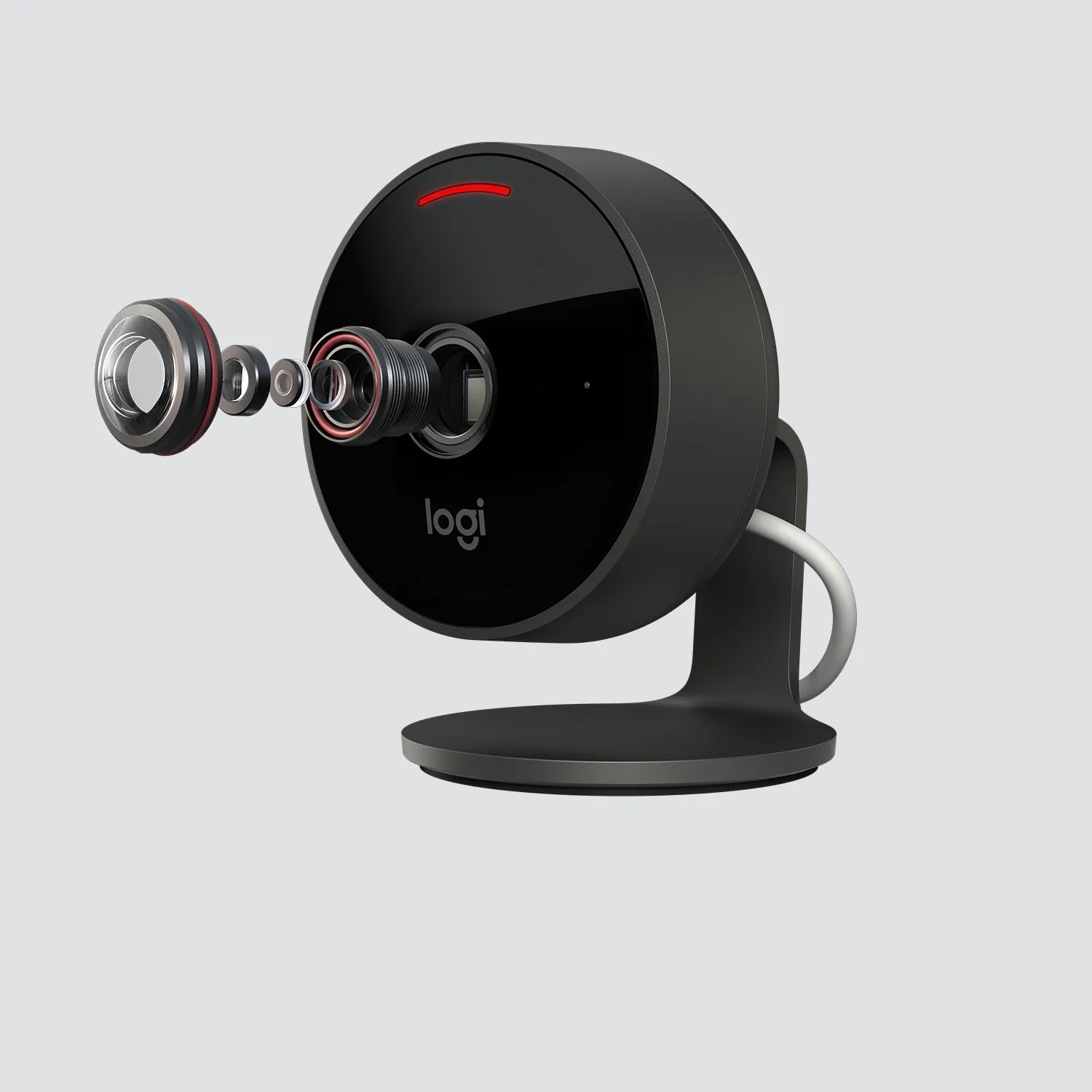 Logitech Circle View Camera, HomeKit - security camera, graphite