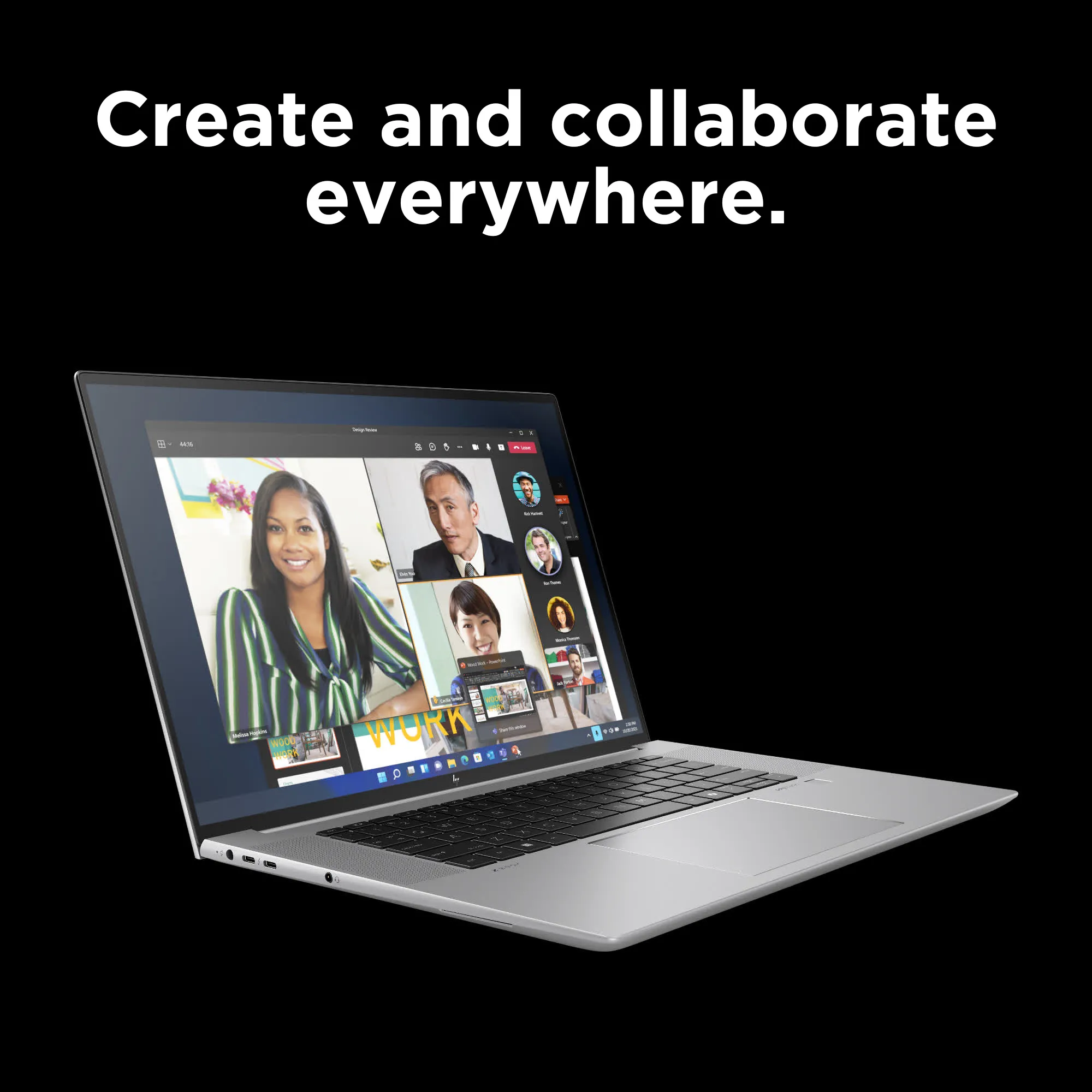 HP ZBook Studio G11 16" Ultra 9 185H, 64 Gt, 1 Tt, RTX 3000 Ada, Win 11 Pro -kannettava, hopea