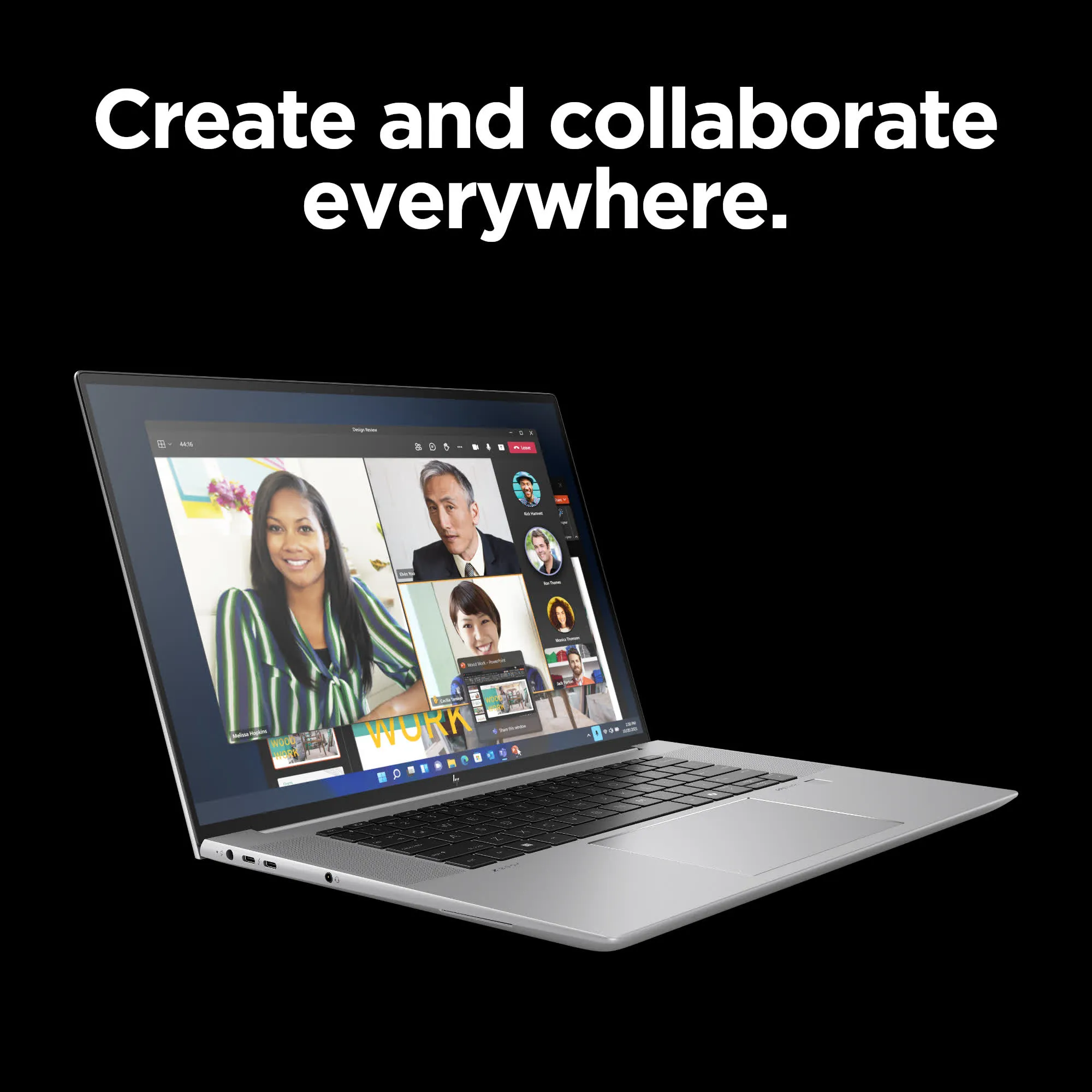 HP ZBook Studio G11 16" Ultra 9 185H, 64 Gt, 1 Tt, RTX 3000 Ada, Win 11 Pro -kannettava, hopea