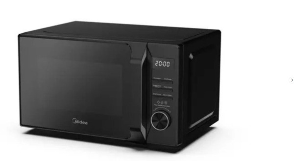 Midea AG20CF2EBK Microwave Oven with Grill, 20 L, 700 W / 1000 W, Black