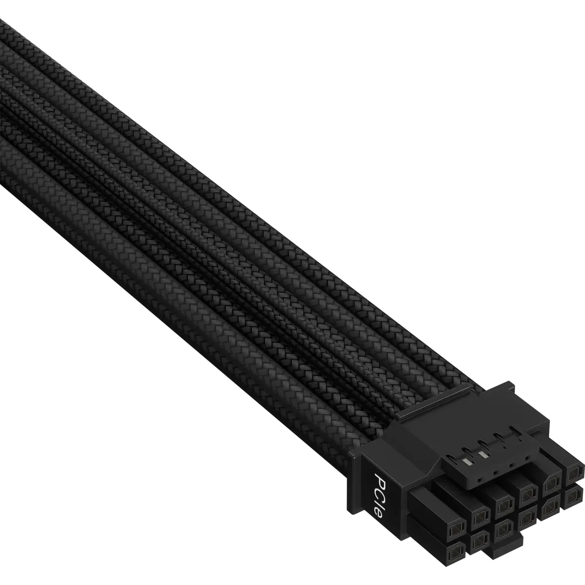 Corsair Premium Individually Sleeved 12+4pin PCIe Gen 5 12VHPWR 600W cable, Type 5 (Generation 4), BLACK