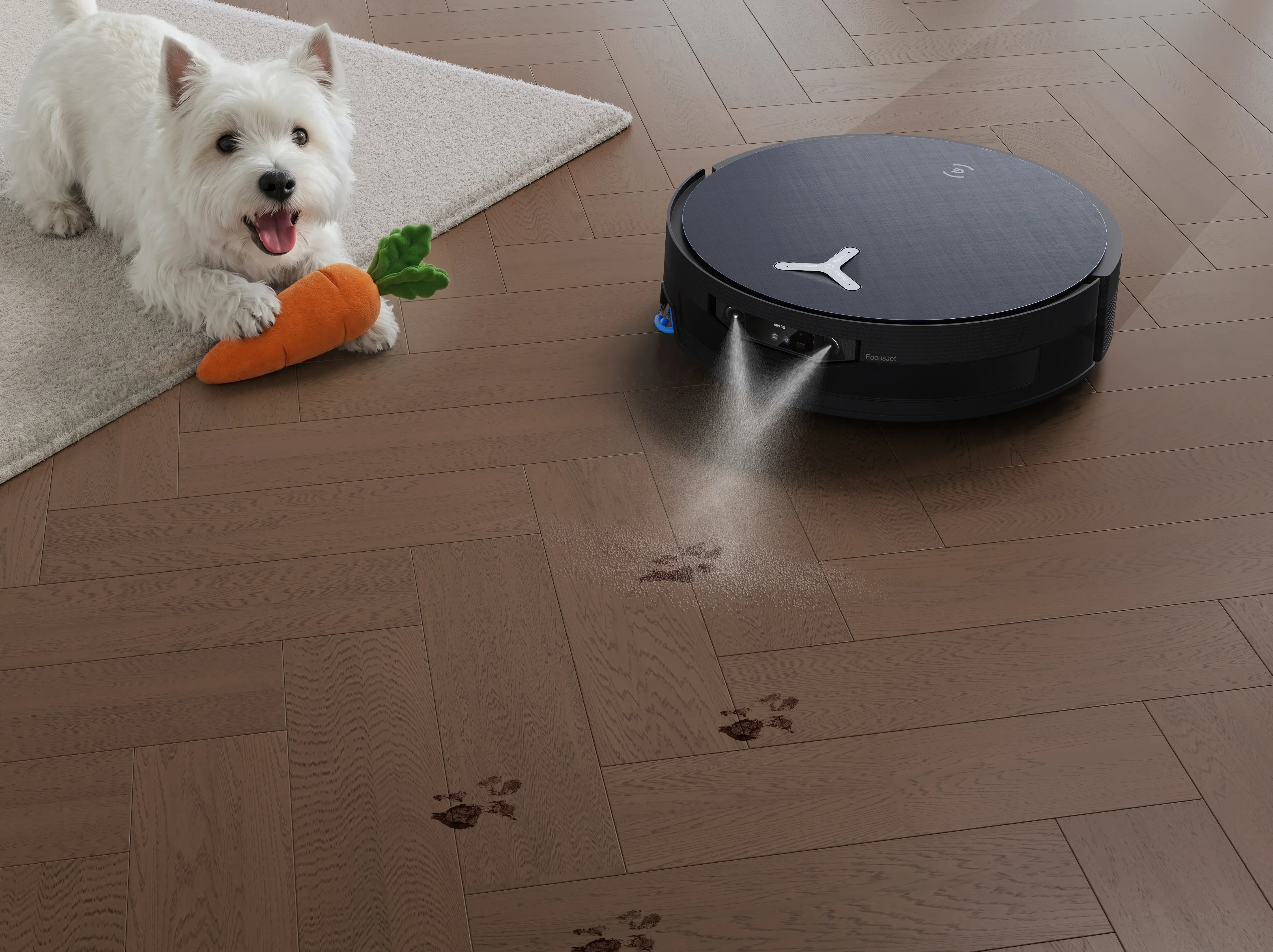 ECOVACS DEEBOT X12 OmniCyclone 1.6 L 110 W 4 Ah Robot vacuum cleaner, Black
