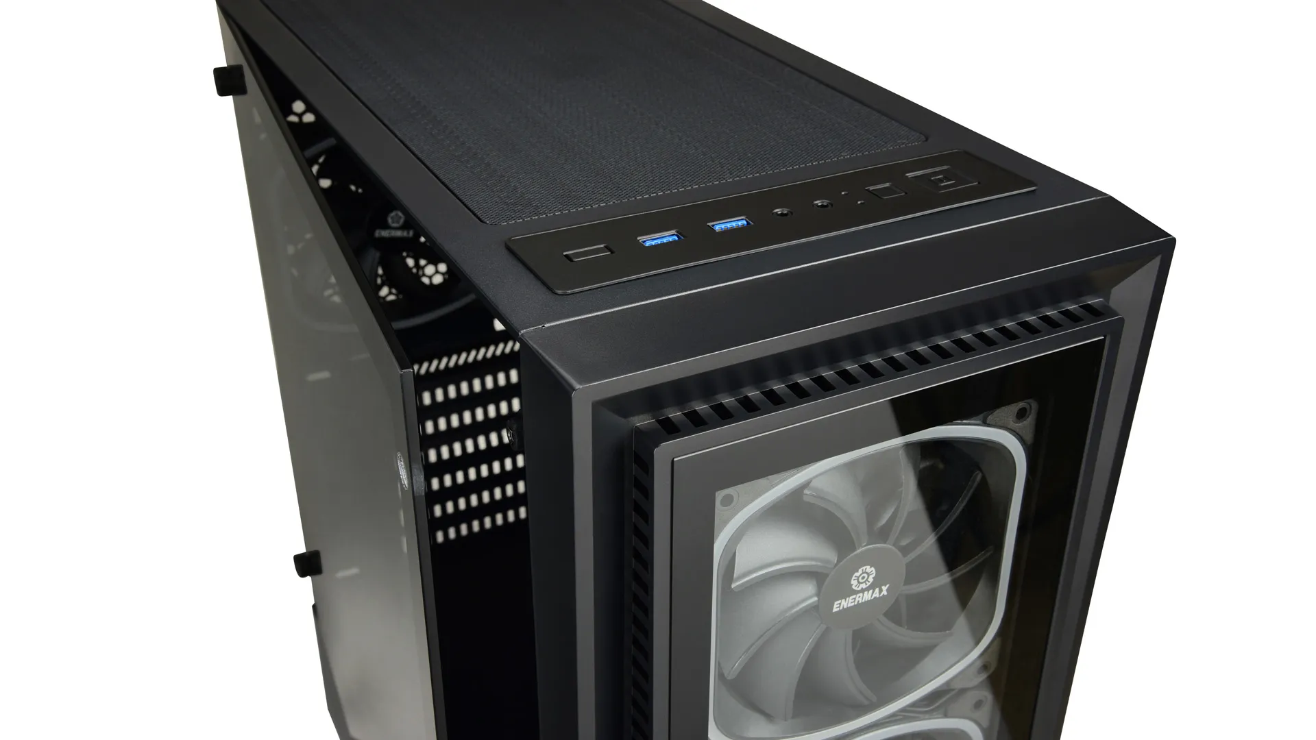 Enermax StarryFort SF30 - Mid Tower case, window, Black
