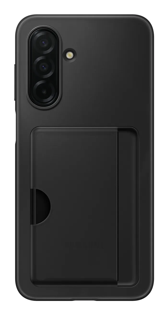Samsung Galaxy A26 Card Slot Case -suojakuori, Musta