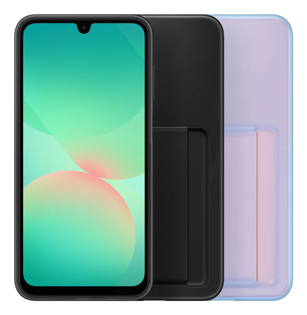 Samsung Galaxy A26 Card Slot Case -suojakuori, Musta