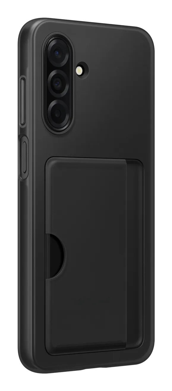 Samsung Galaxy A26 Card Slot Case -suojakuori, Musta