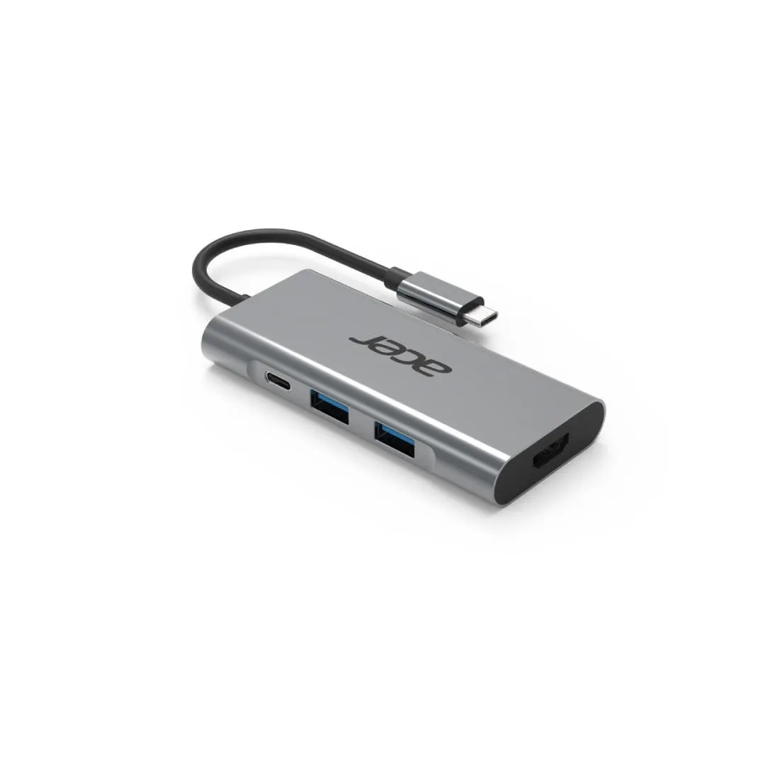 ACER 7in1 Type C dongle/mini dock 1xHDMI 3xUSB3.2 1xSD/TF 1xPD