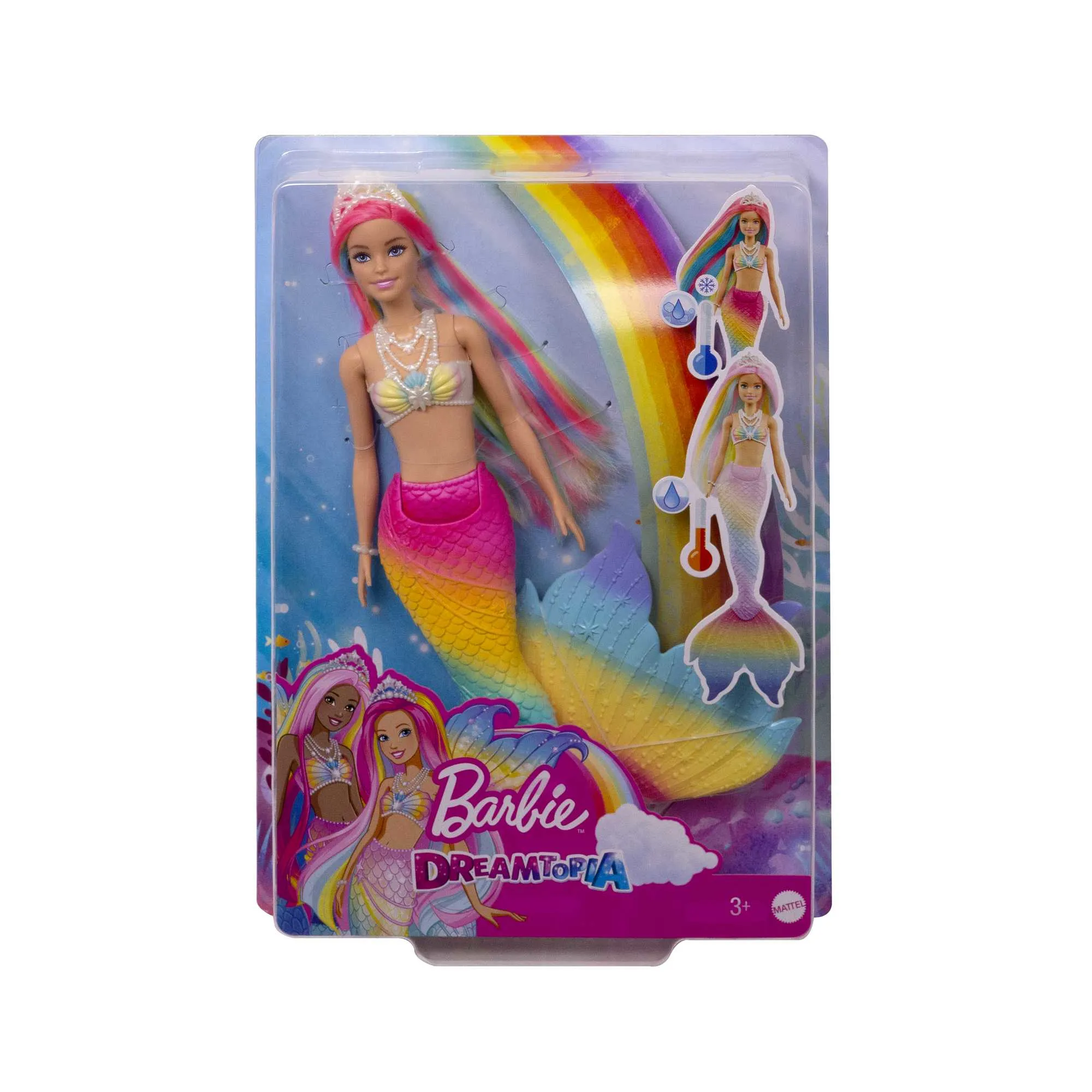 Barbie D. Magic Rainbow Mermaid - GTF89