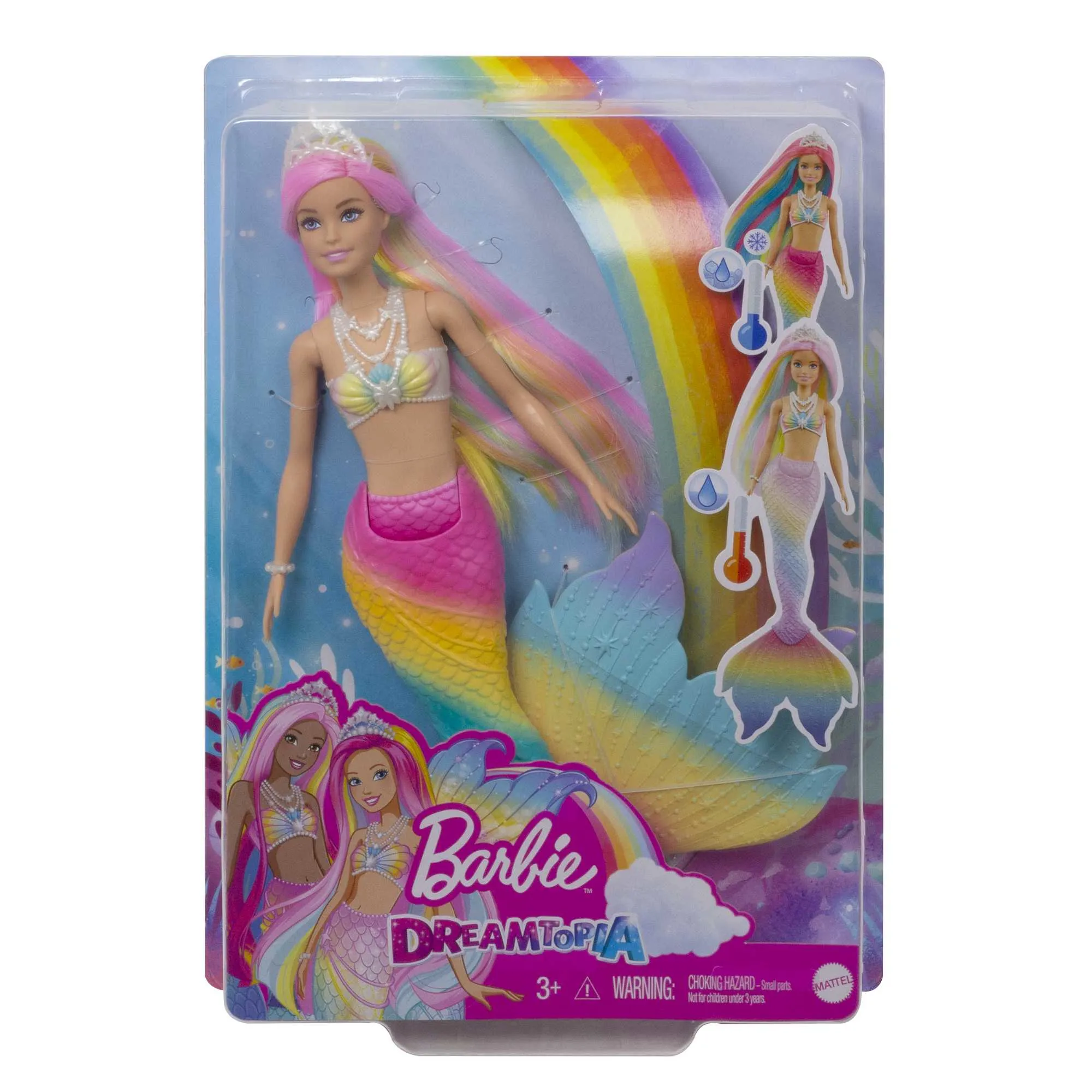 Barbie D. Magic Rainbow Mermaid - GTF89