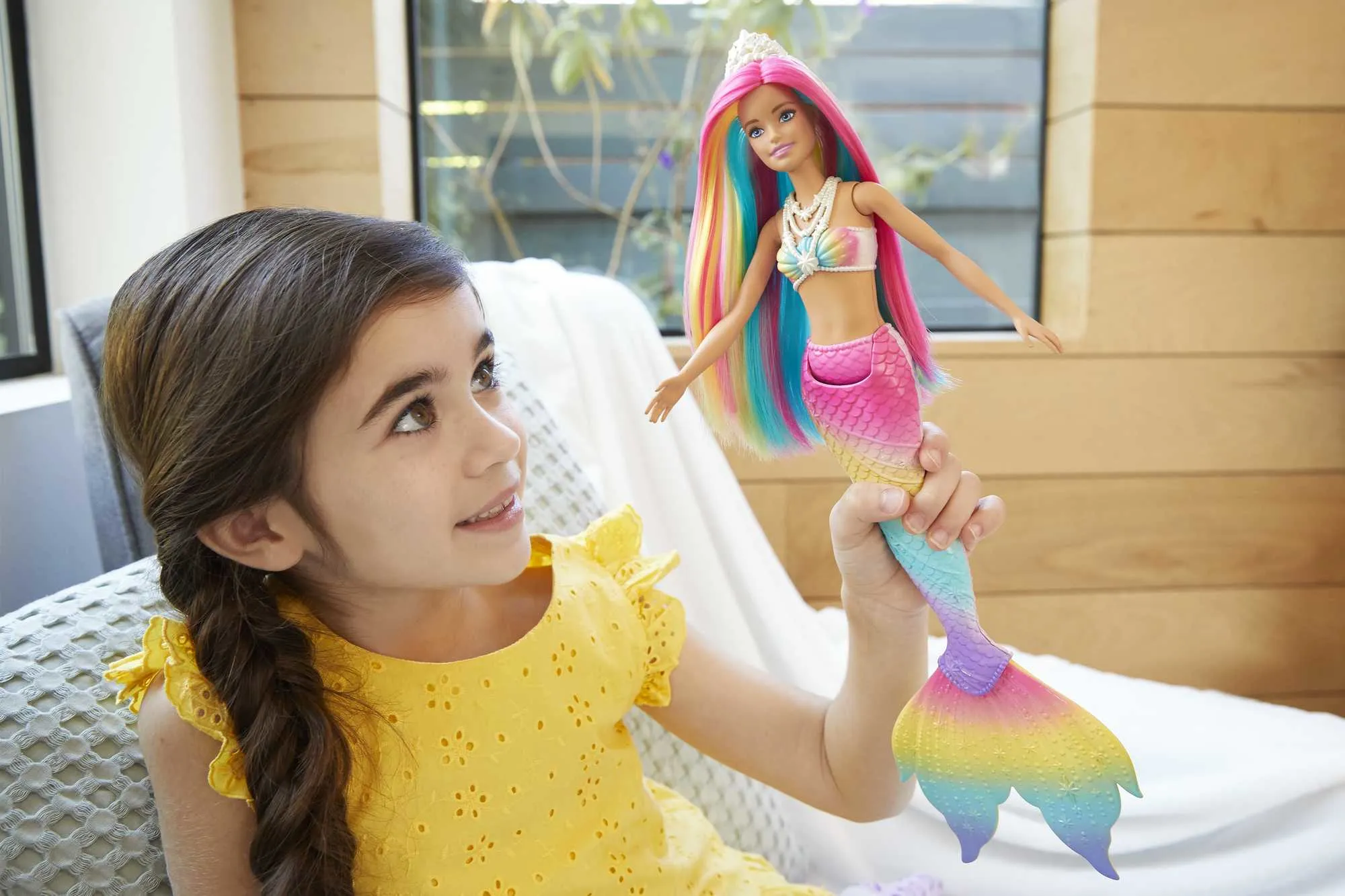 Barbie D. Magic Rainbow Mermaid - GTF89