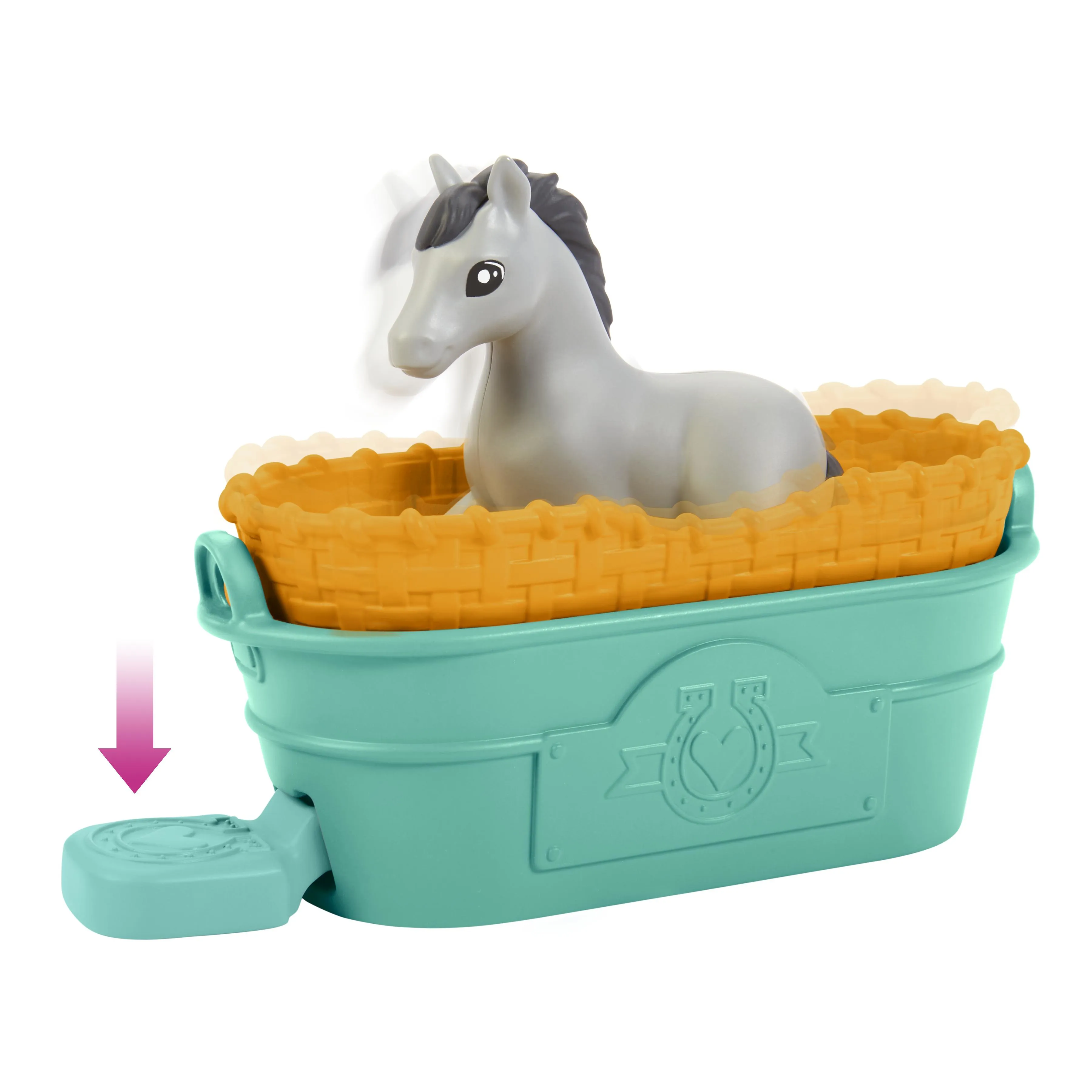 Mattel Spirit Luckys Baby Animal Care Station With Pony &amp; Foal Doll