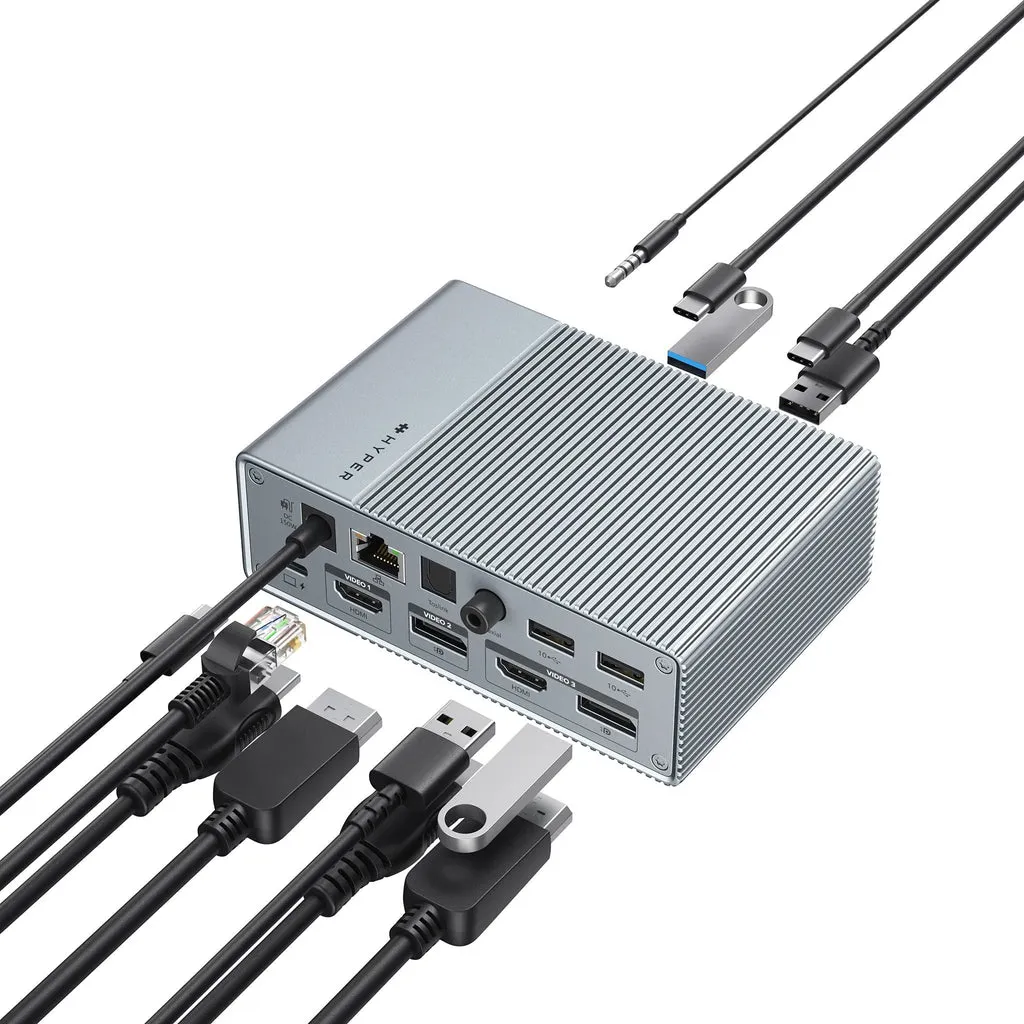 Hyper HyperDrive GEN2 15-in-1 USB-C Docking Station