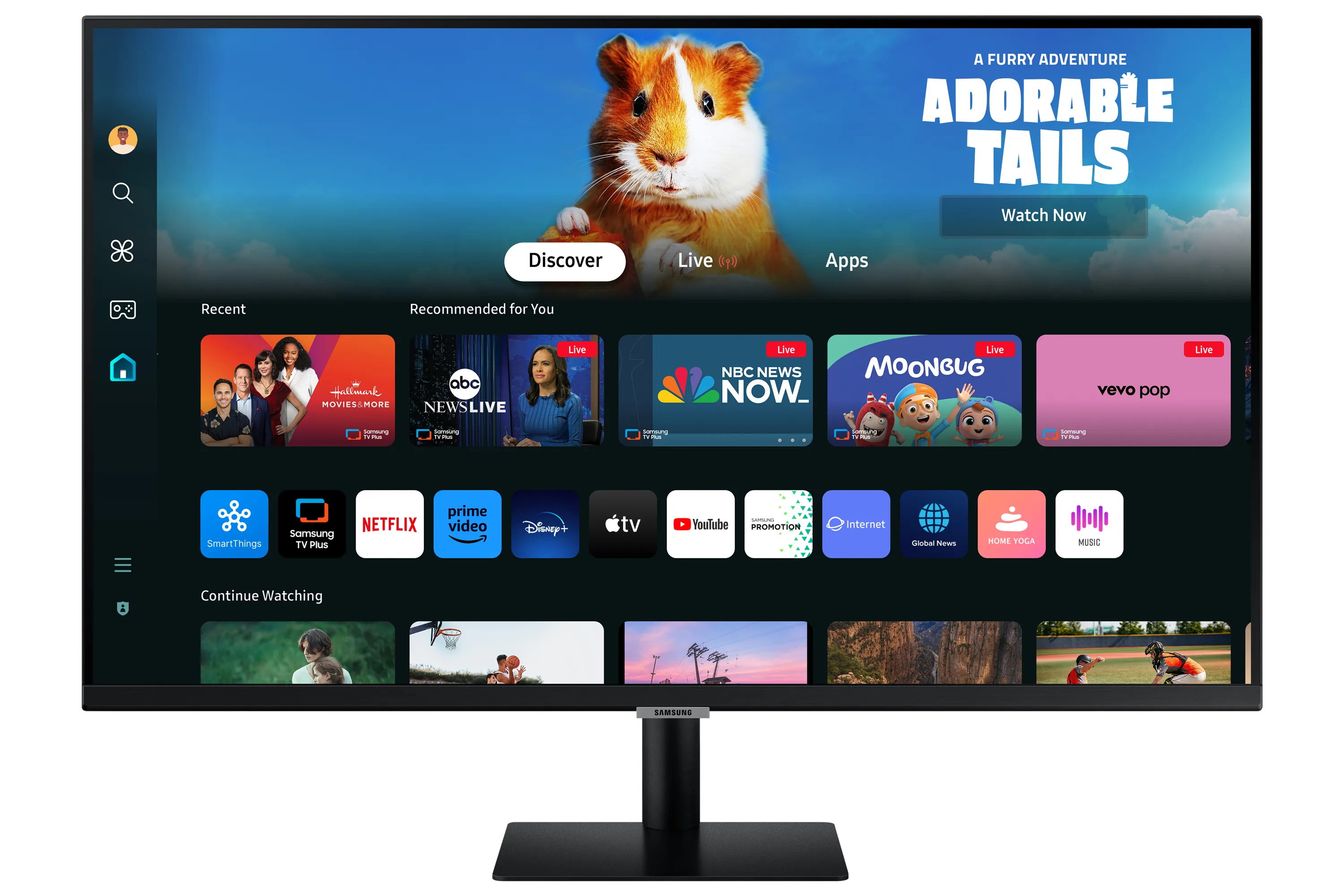 Samsung 27&quot; M5 M50D. Full HD, 60Hz, 4ms, LED - monitor