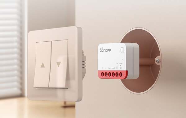 SONOFF MINI-ZBRBS - Smart Roller Shutter Switch, White