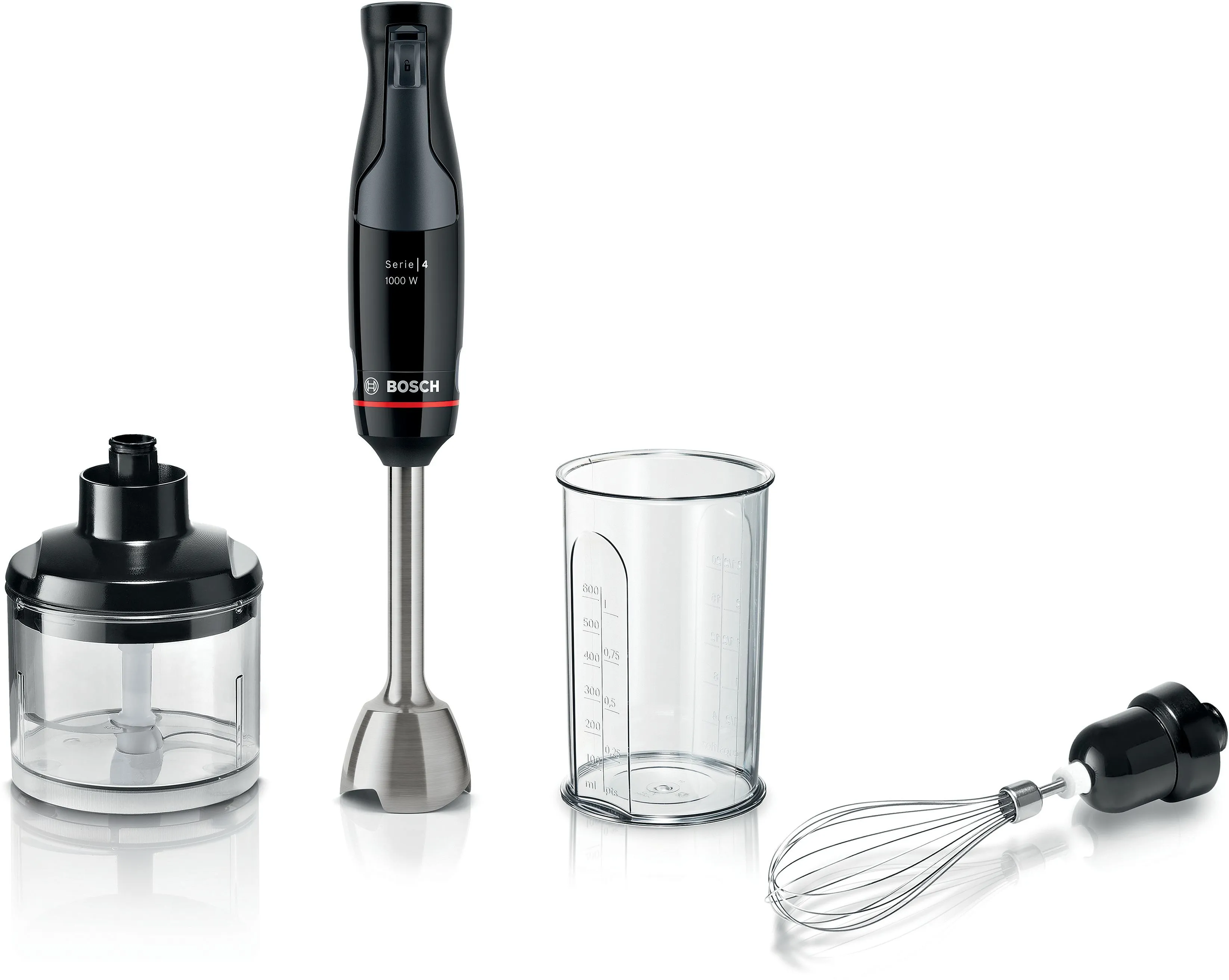 Bosch ErgoMaster Serie 4 -sauvasekoitin, Musta