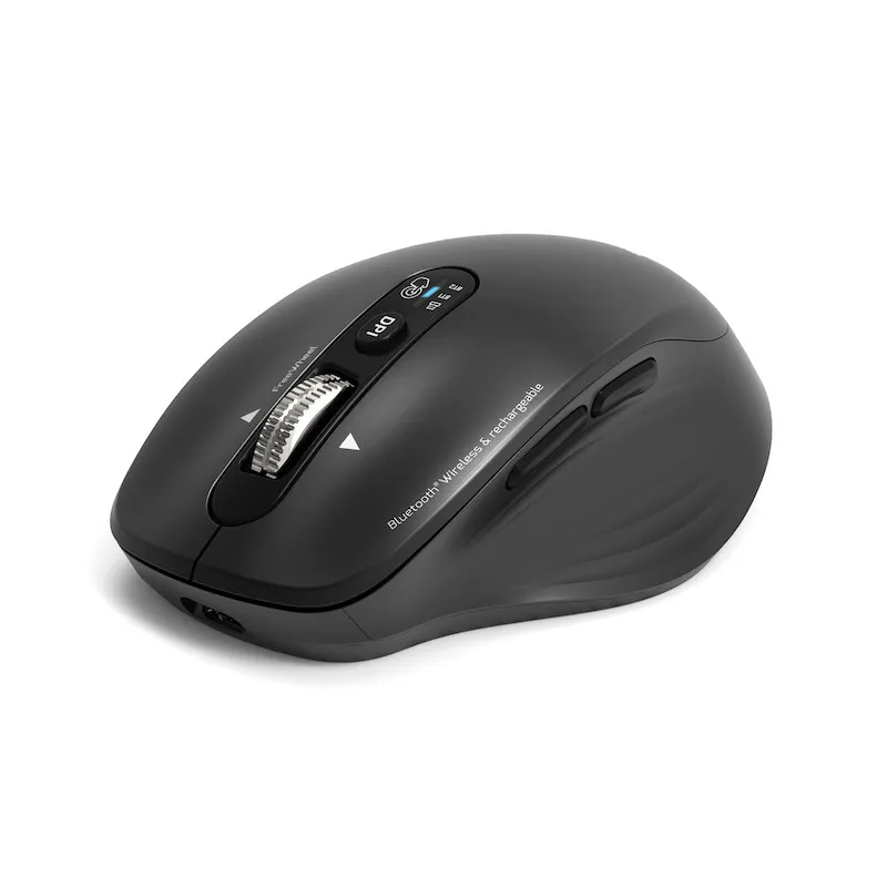 PORT Designs PD-910202 tr&aring;dl&ouml;s ergonomisk mus, svart