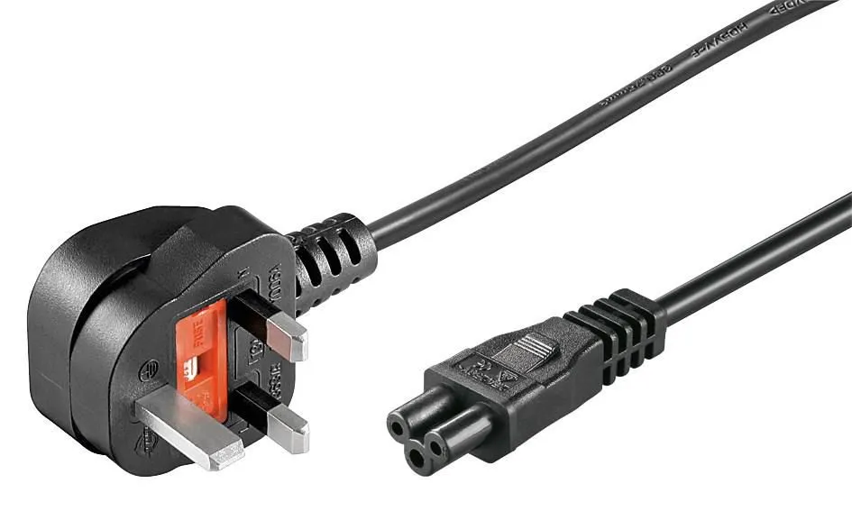 Power Cord 2m UK / C5 Black