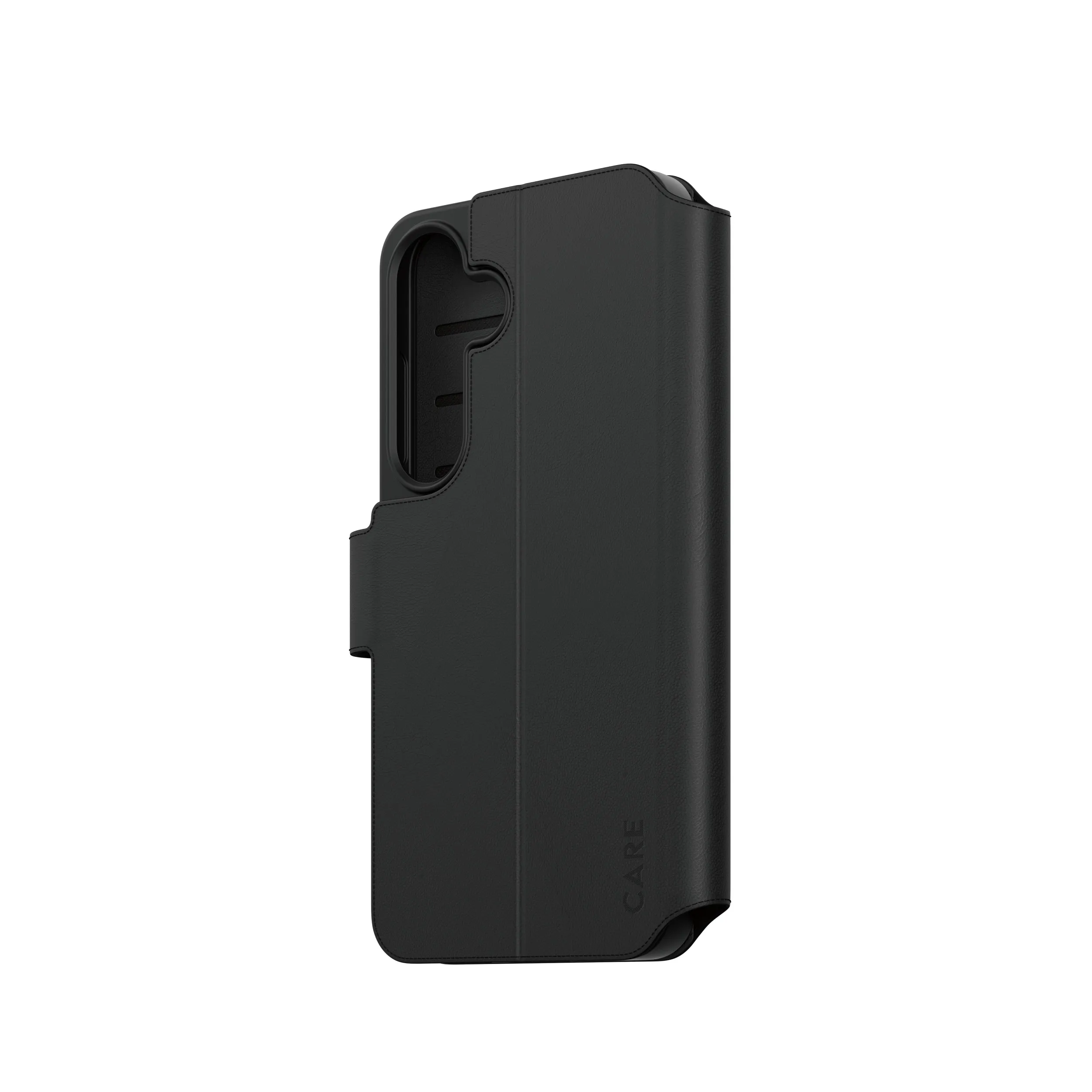 Care by PanzerGlass Galaxy S25 -lompakkokotelo Kickstandilla