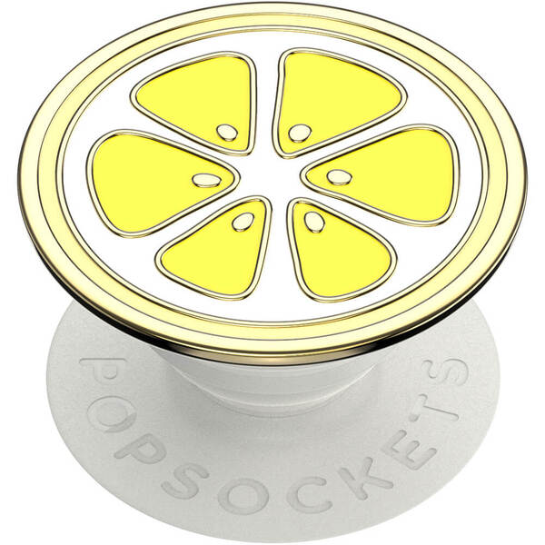 POPSOCKETS Enamel Lemon Slice Yellow