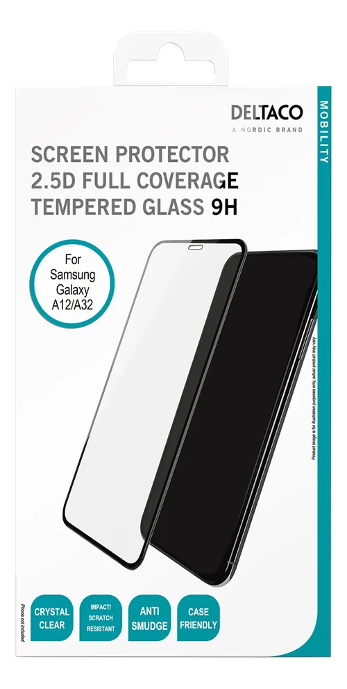 Deltaco 2.5D Glass, Galaxy A12 -panssarilasi