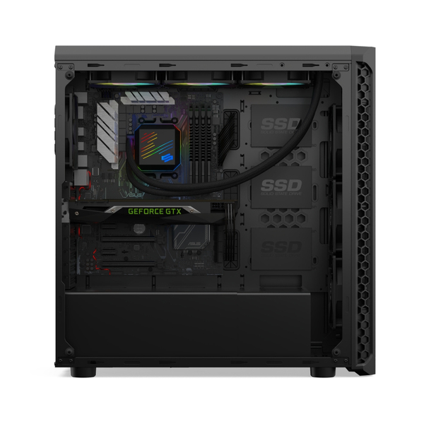 SilentiumPC Signum SG7V TG Pure Black chassis