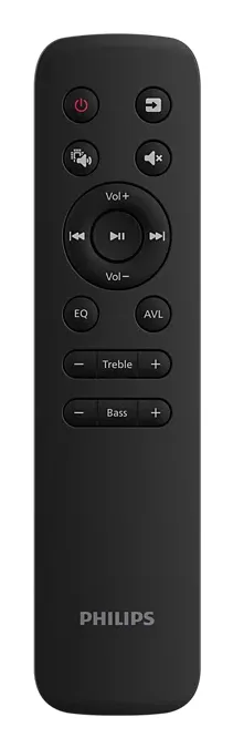 Philips TAB5201/10 2.0 DTS:X soundbar, musta