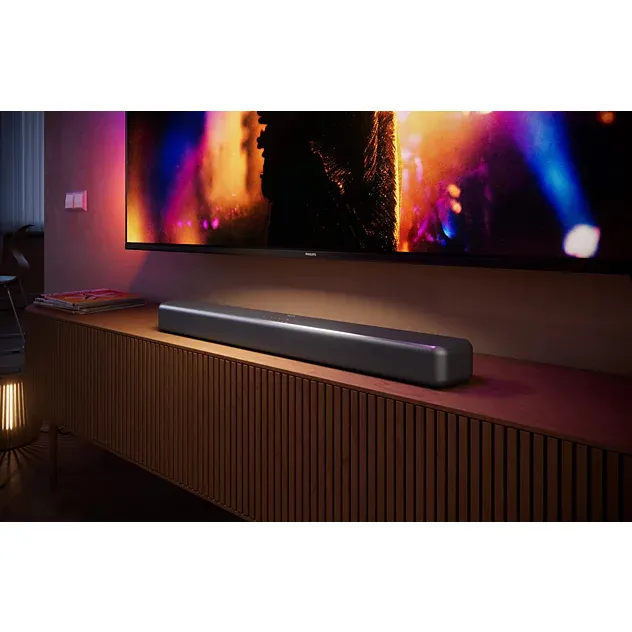 Philips TAB5201/10 2.0 DTS:X soundbar, musta