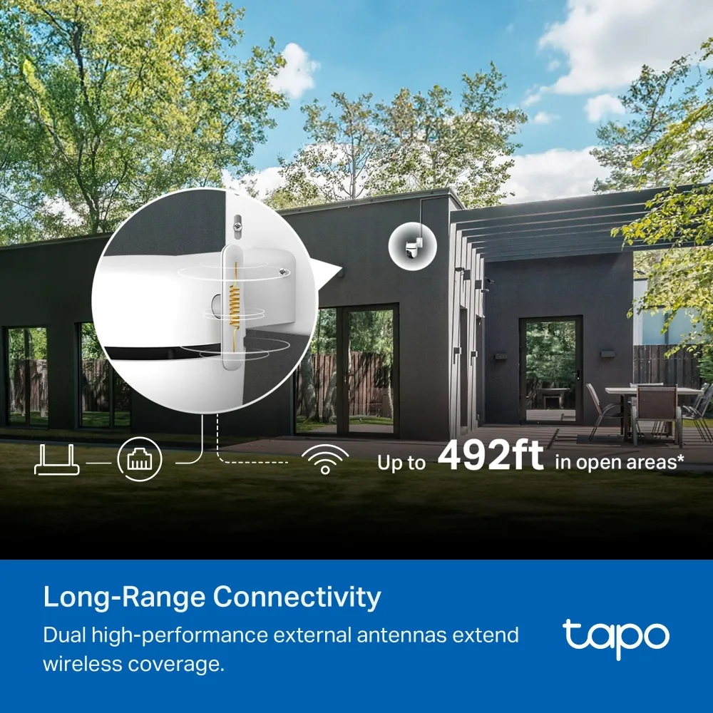 TP-Link Tapo C530WS Wi-Fi Utomhus pan-/tilt - &ouml;vervakningskamera