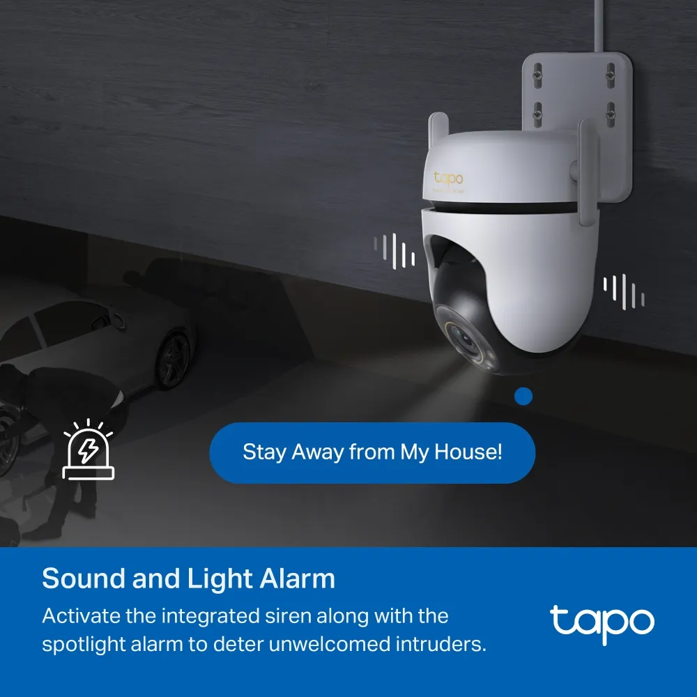 TP-Link Tapo C530WS Wi-Fi Utomhus pan-/tilt - övervakningskamera