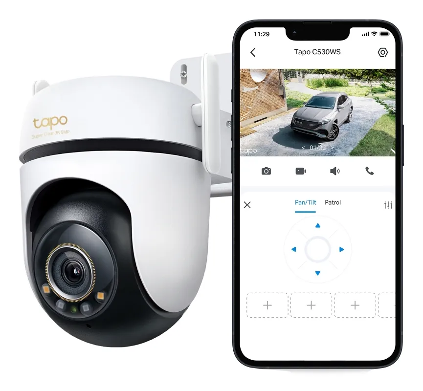 TP-Link Tapo C530WS Wi-Fi Utomhus pan-/tilt - &ouml;vervakningskamera