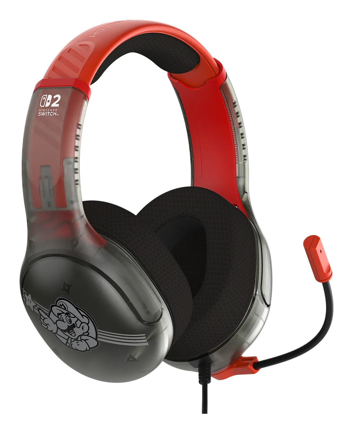 Turtle Beach Airlite Fit Gaming Headset, Black, Blue, Red