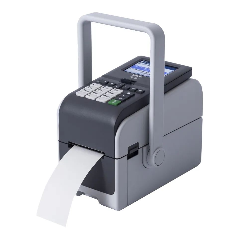 TD-2350DSAH300 2-inch printer 300dpi/Displ./Handle (USB/LAN/